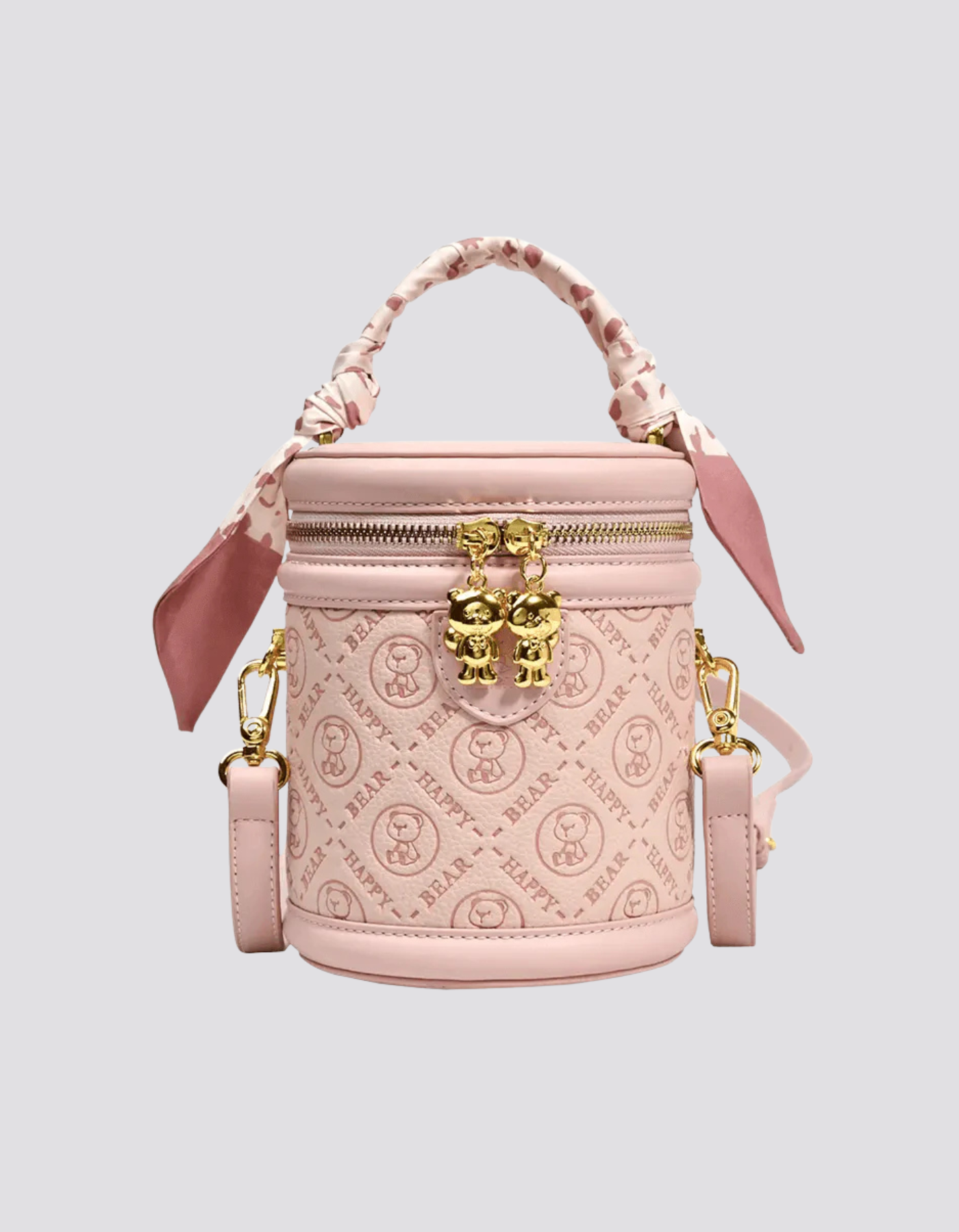 Lunetta – Gold teddy lock – Crossbody handbag