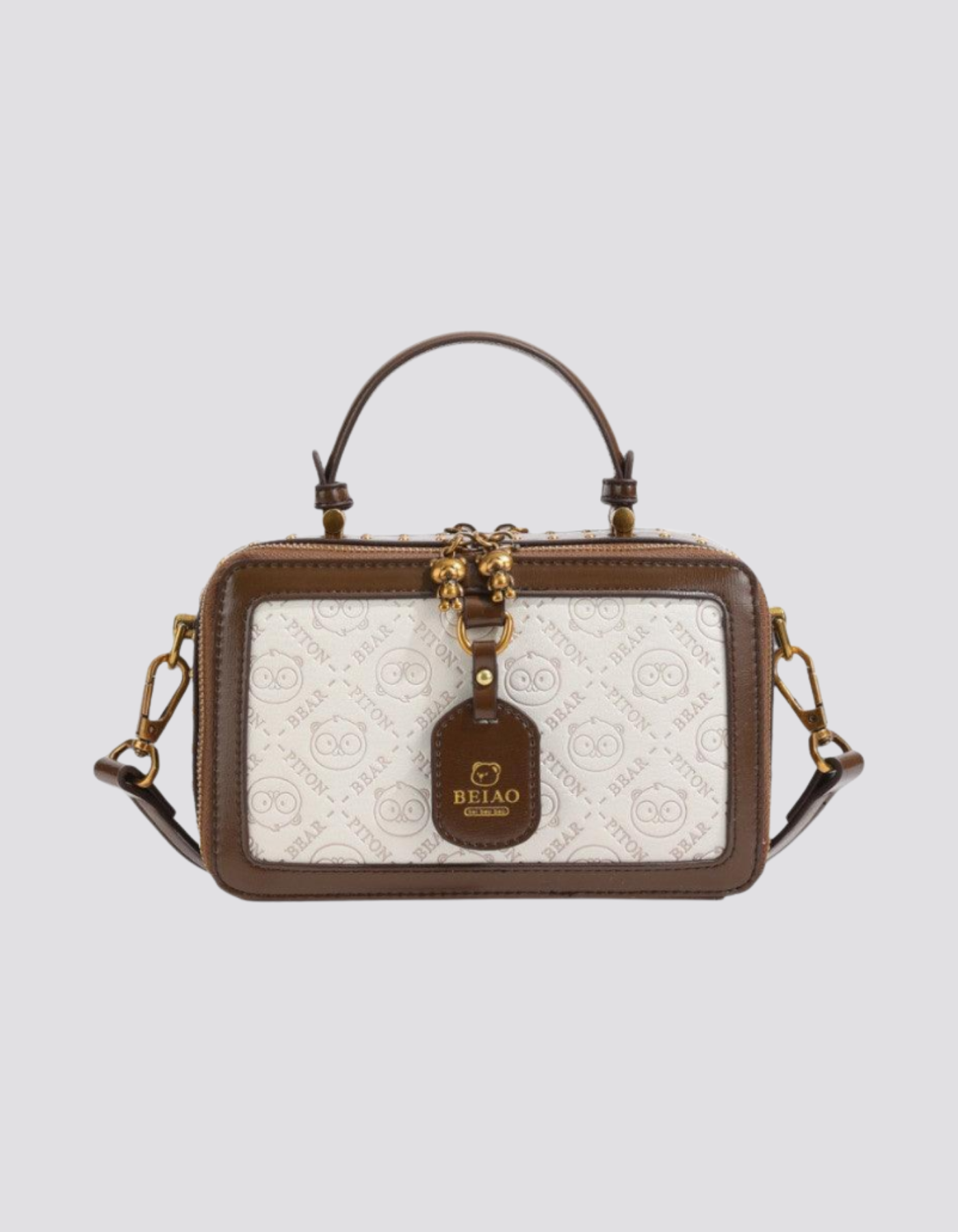 Vianella – Bear charm detail – Crossbody handbag