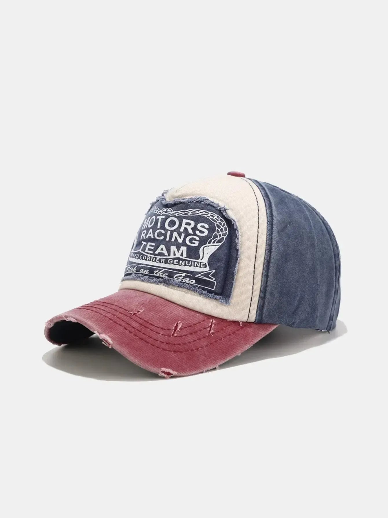 Caprisa – Washed slogan – Baseball cap-10174659952967-Ivory Ombre