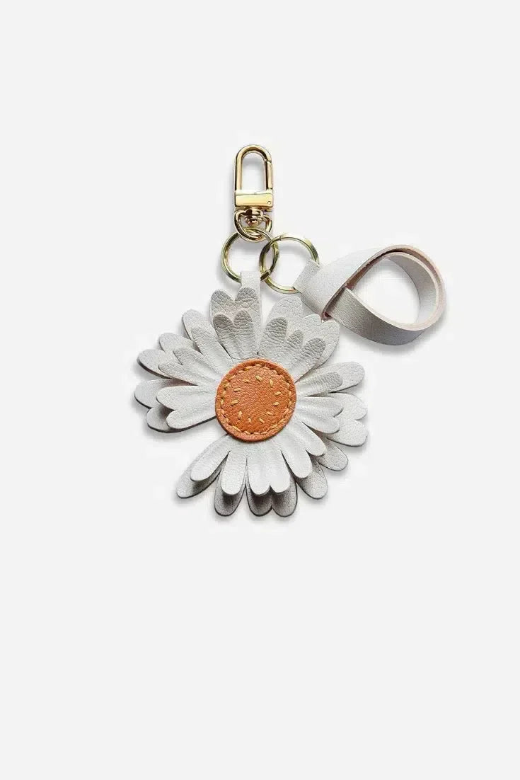 Daisy – Floral design – Bag charm-10174678303047-Ivory Ombre
