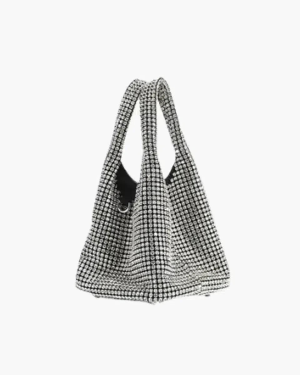 Eloise – Rhinestone embellishments – Mini bucket bag-10174665556295-Ivory Ombre