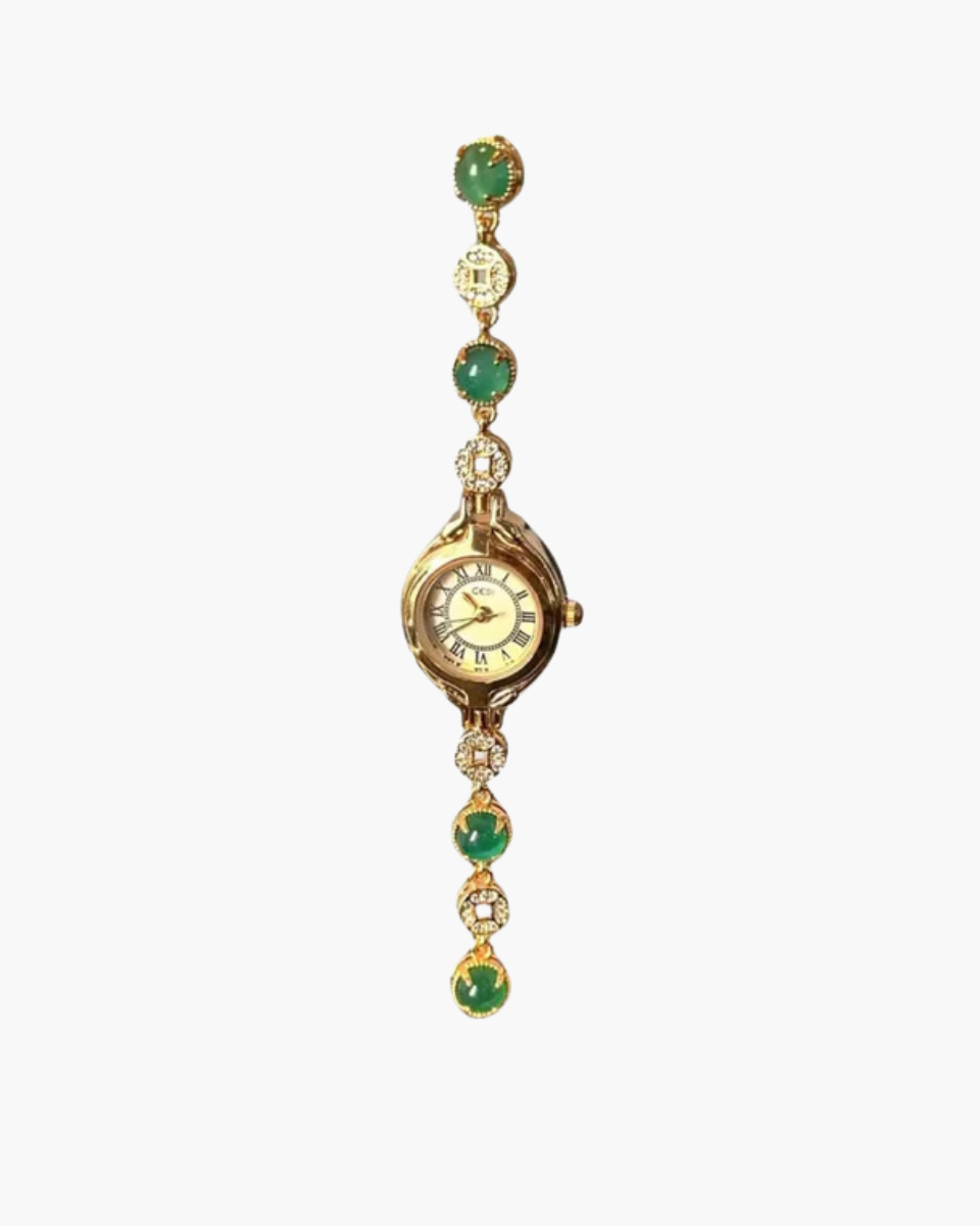 Lumière – Emerald dial – Bracelet watch-10173355950407-Ivory Ombre
