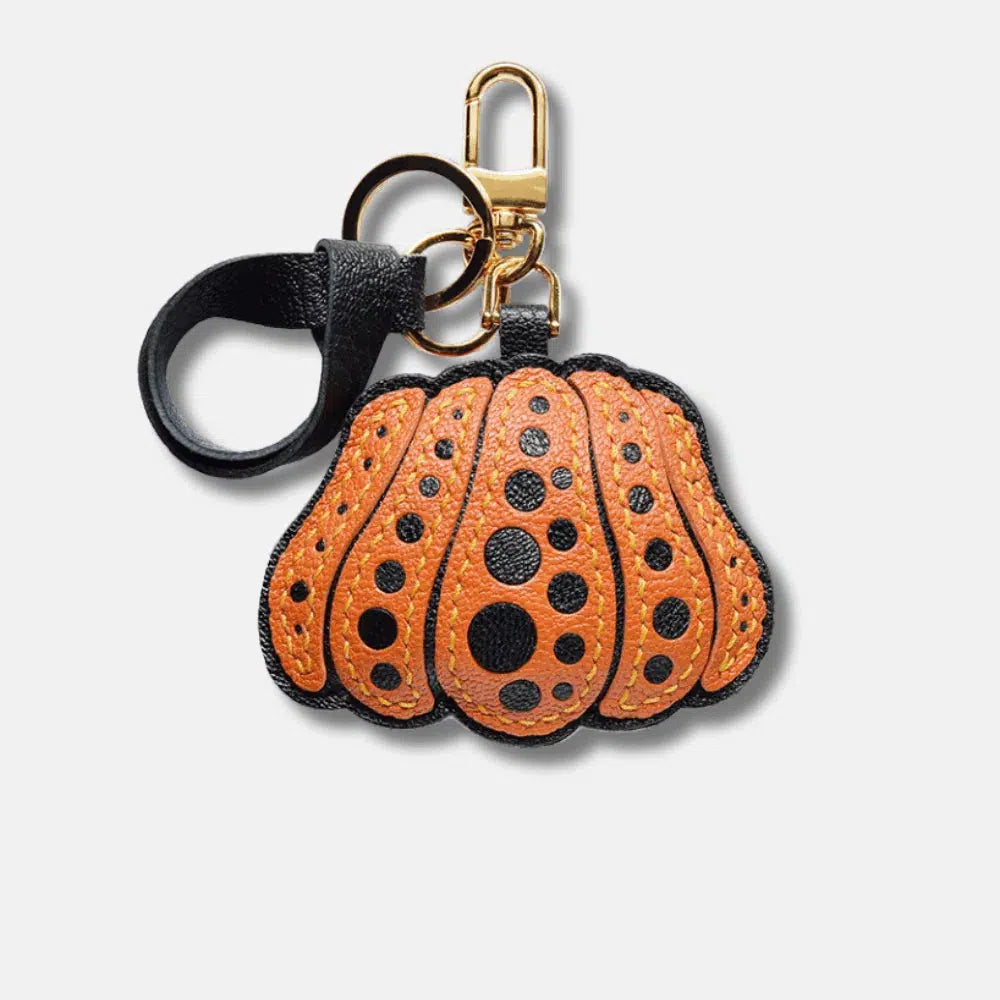 Pumpkin – Festive design – Bag charm-10174682366279-Ivory Ombre