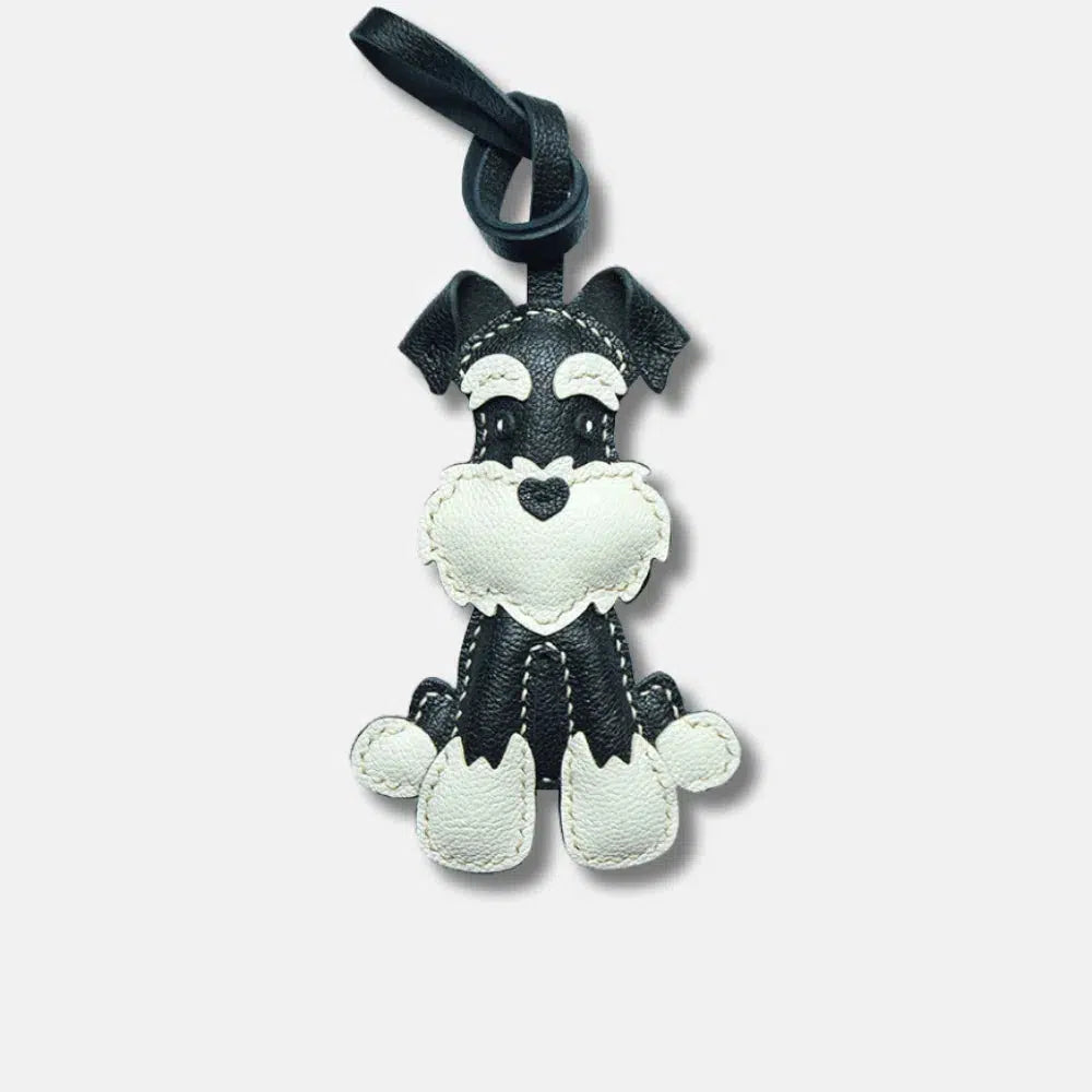 Schnauzer – Charming design – Bag charm-10174682595655-Ivory Ombre