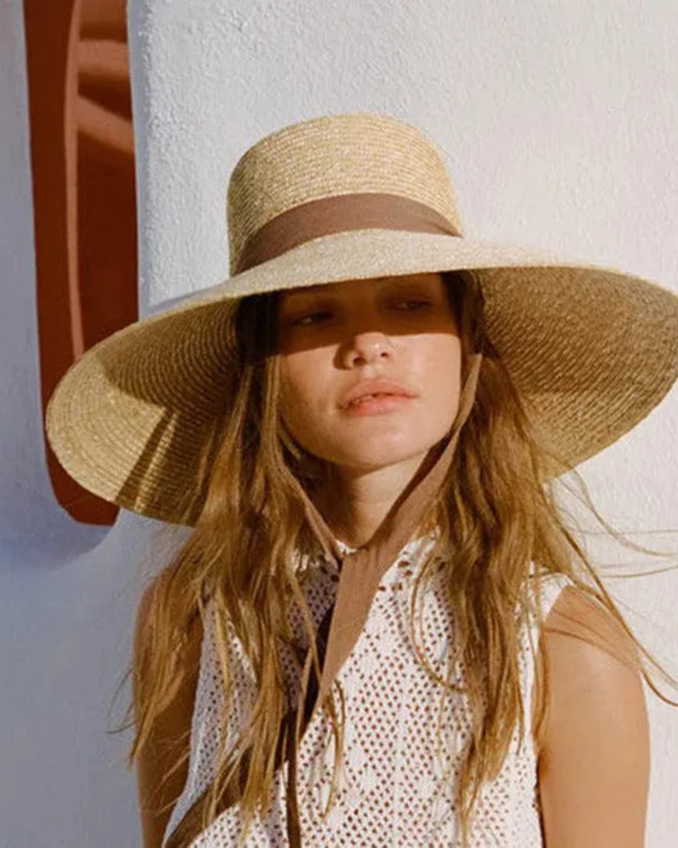 Soleia – Wide-brim straw – Summer straw hat-10174654447943-Ivory Ombre