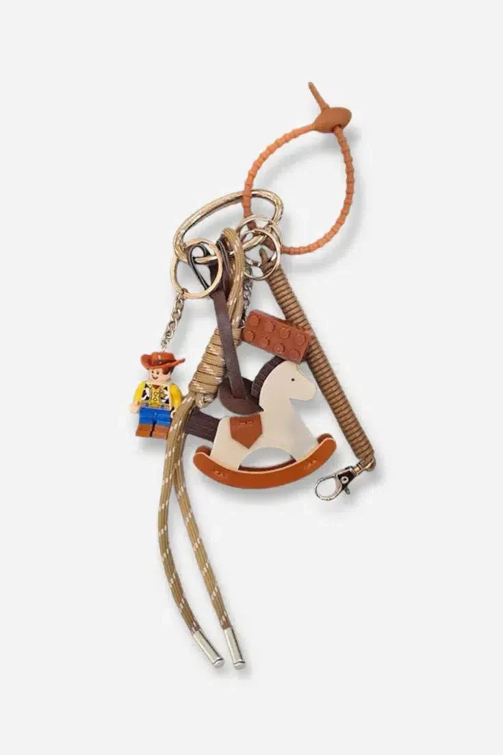 Woody – Nostalgic design – Bag charm-10174676500807-Ivory Ombre