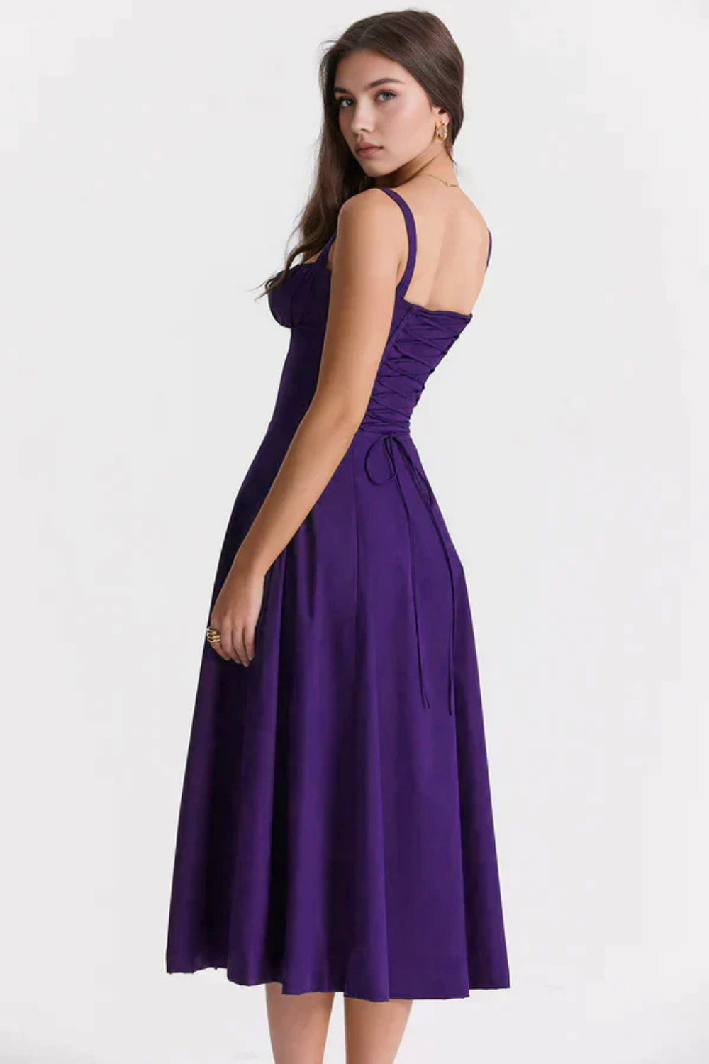 Felly – Ruched sweetheart – Midi dress