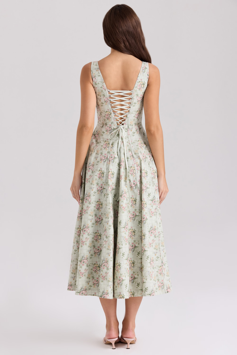 Rosabel – Corset back – Midi dress