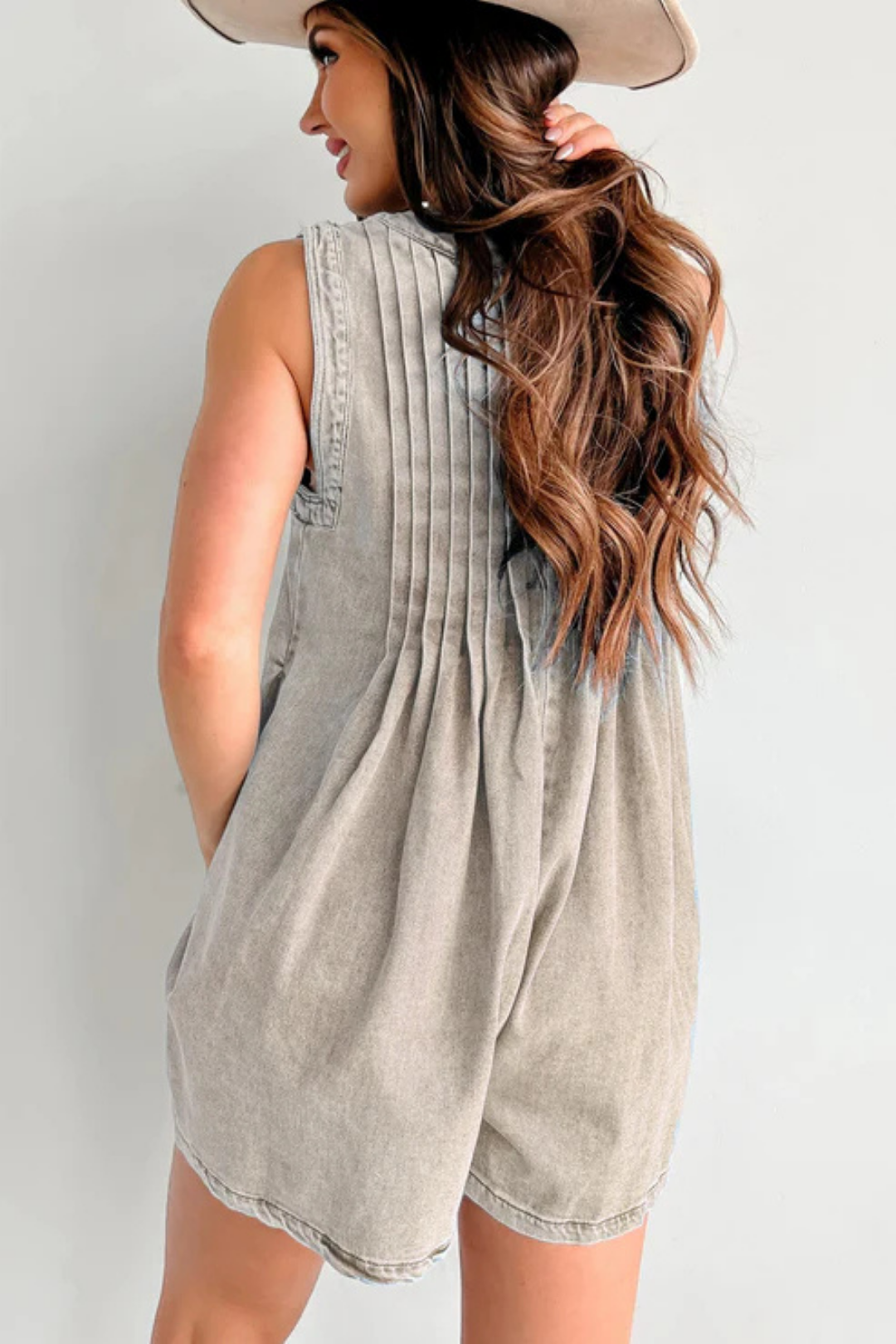 Isella – Relaxed fit – Denim playsuit