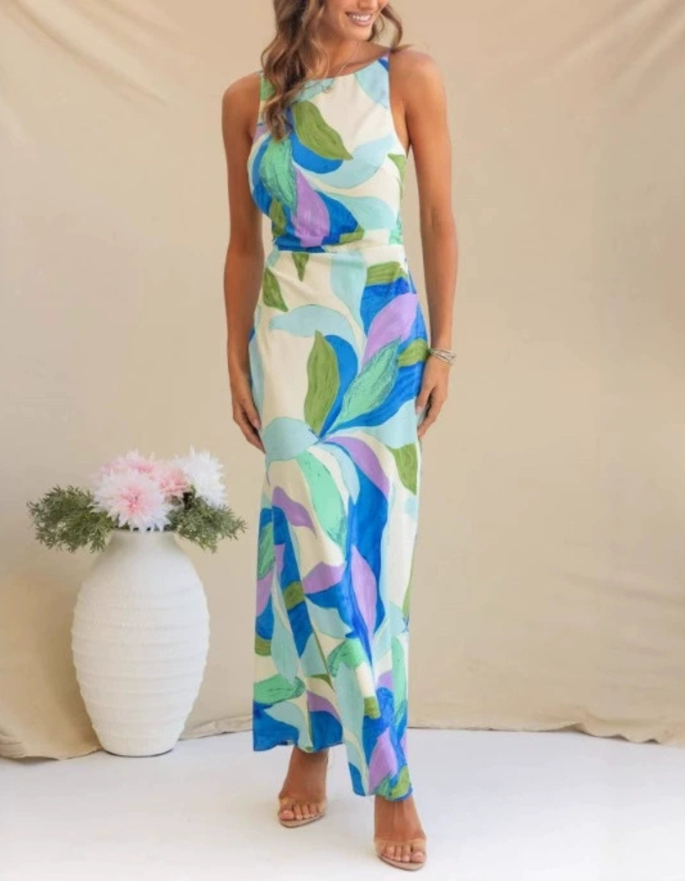 Lucie – Floral print – Maxi dress
