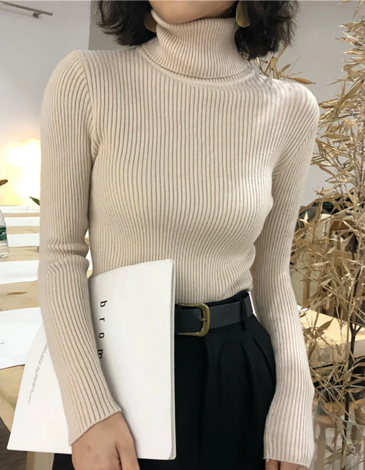 Zoe – Cozy fit – Turtleneck top