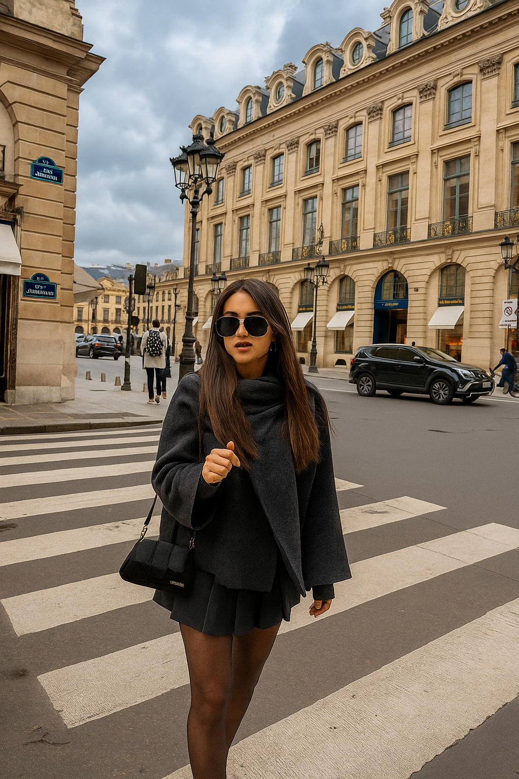 Ardévine – Draped layer – Cape jacket