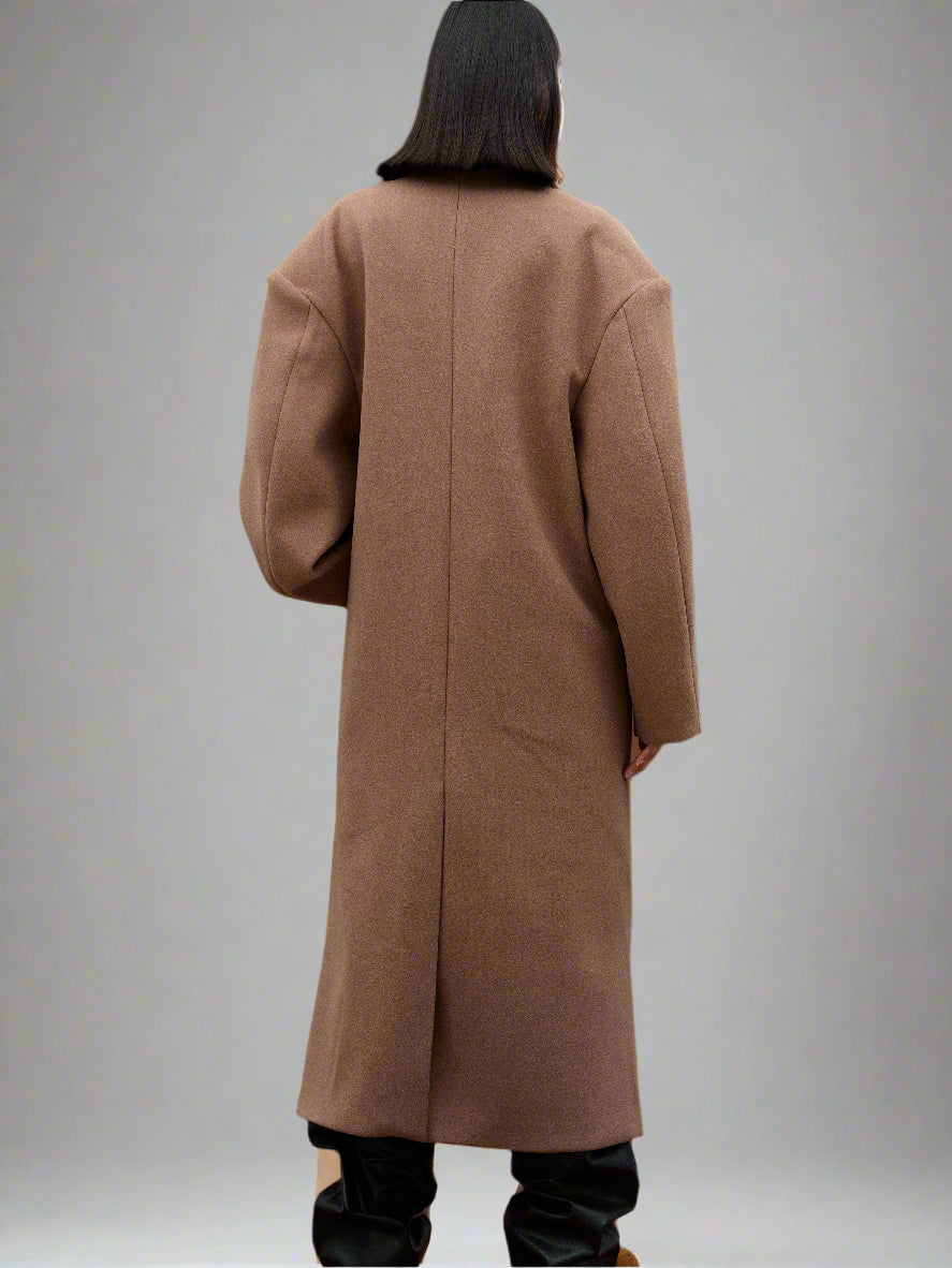 Monterelle – Oversized silhouette – Wool coat