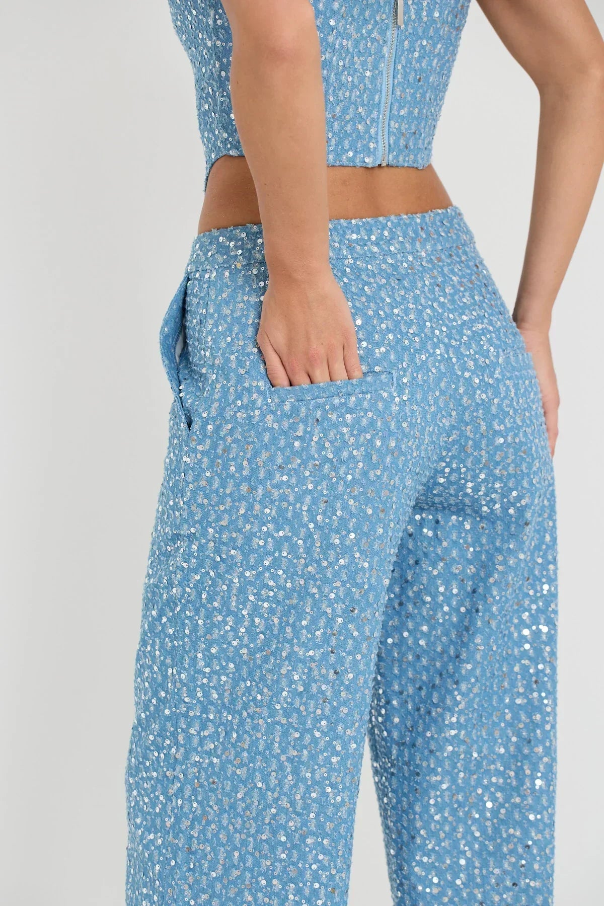 Arianna – Sequin detailing – Two-piece set