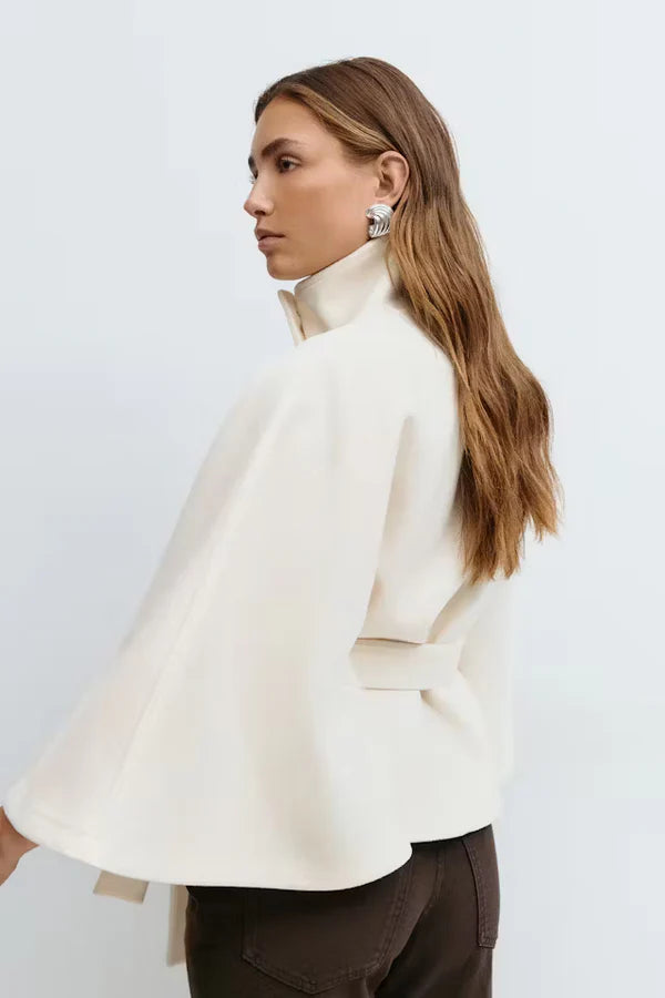 Elize - Cape Coat - Classic Belted Style