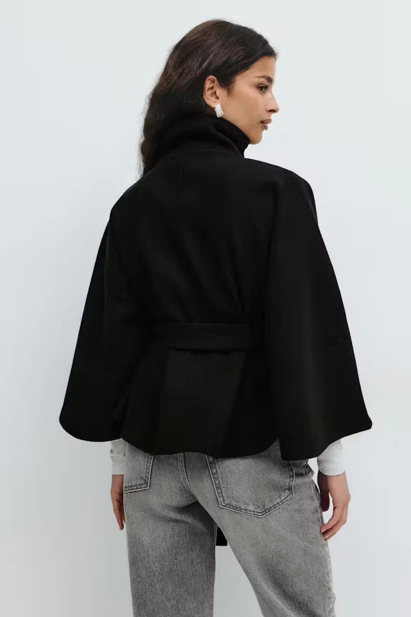 Elize - Cape Coat - Classic Belted Style
