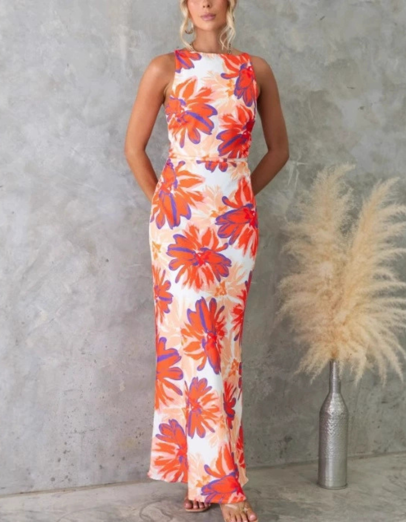 Lucie – Floral print – Maxi dress