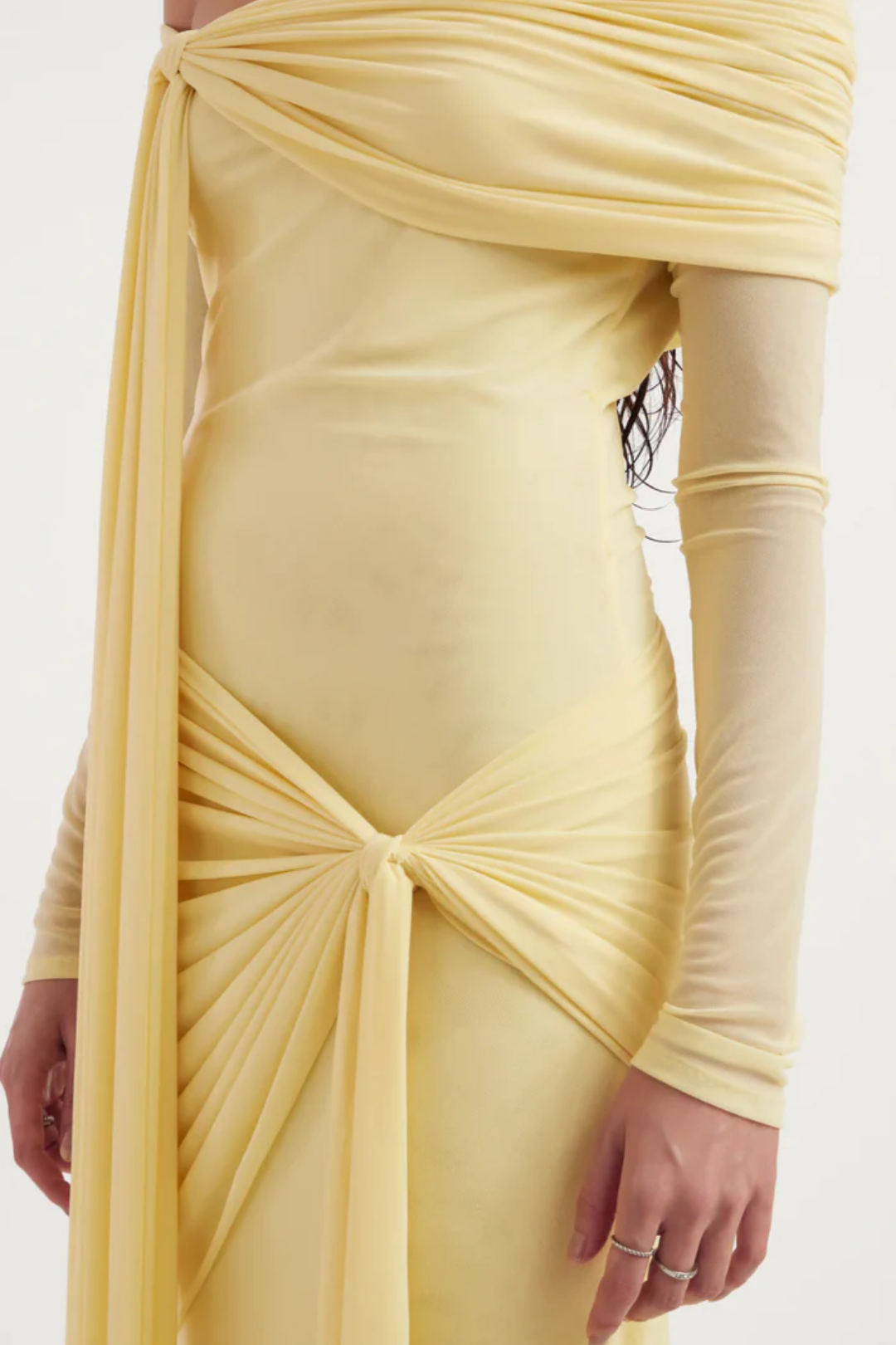 Arlina – Draped design – Maxi dress