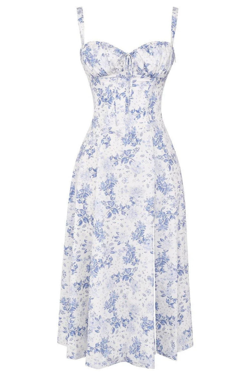 Felly – Ruched sweetheart – Midi dress