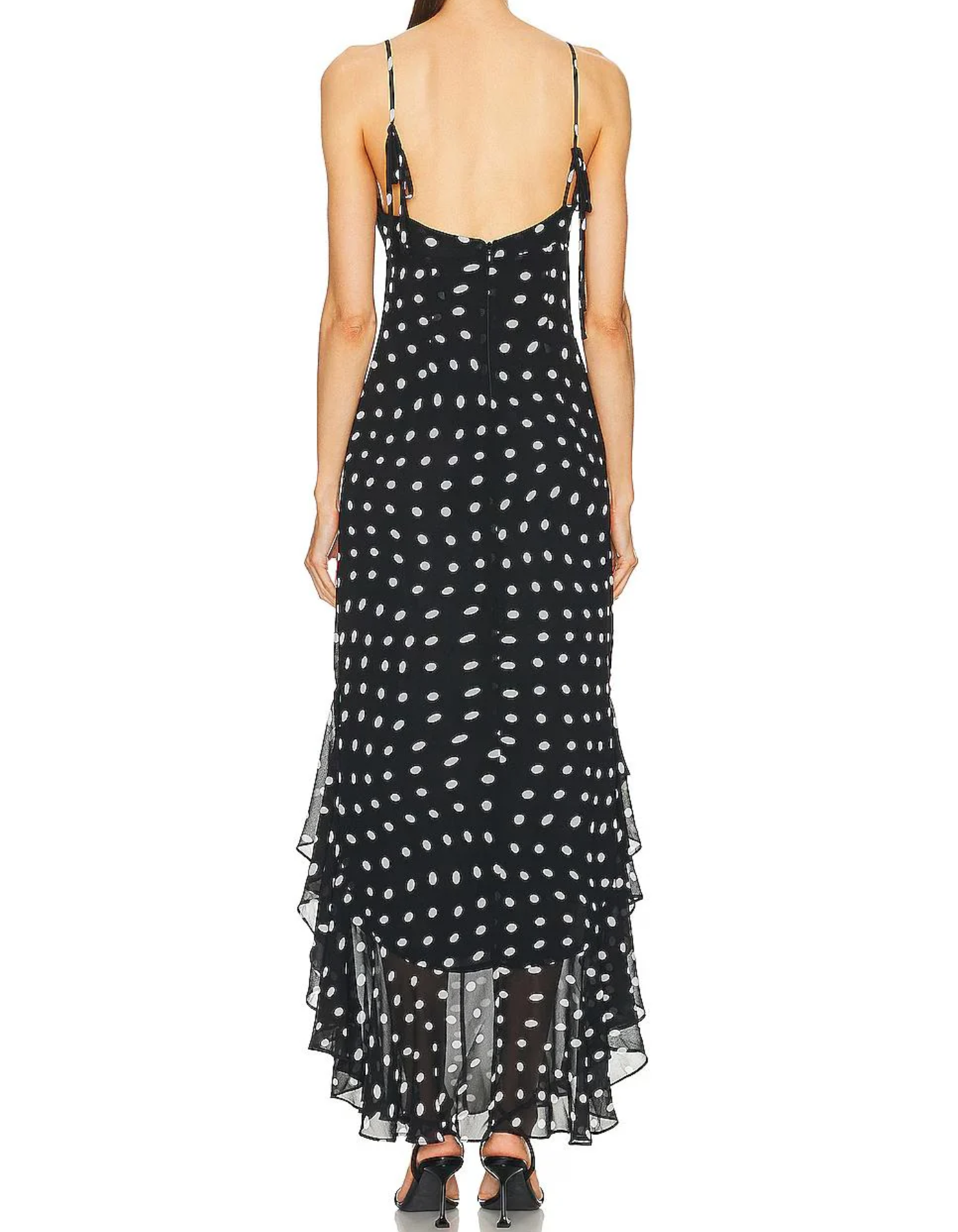 Avelina – Polka dot charm – Maxi dress