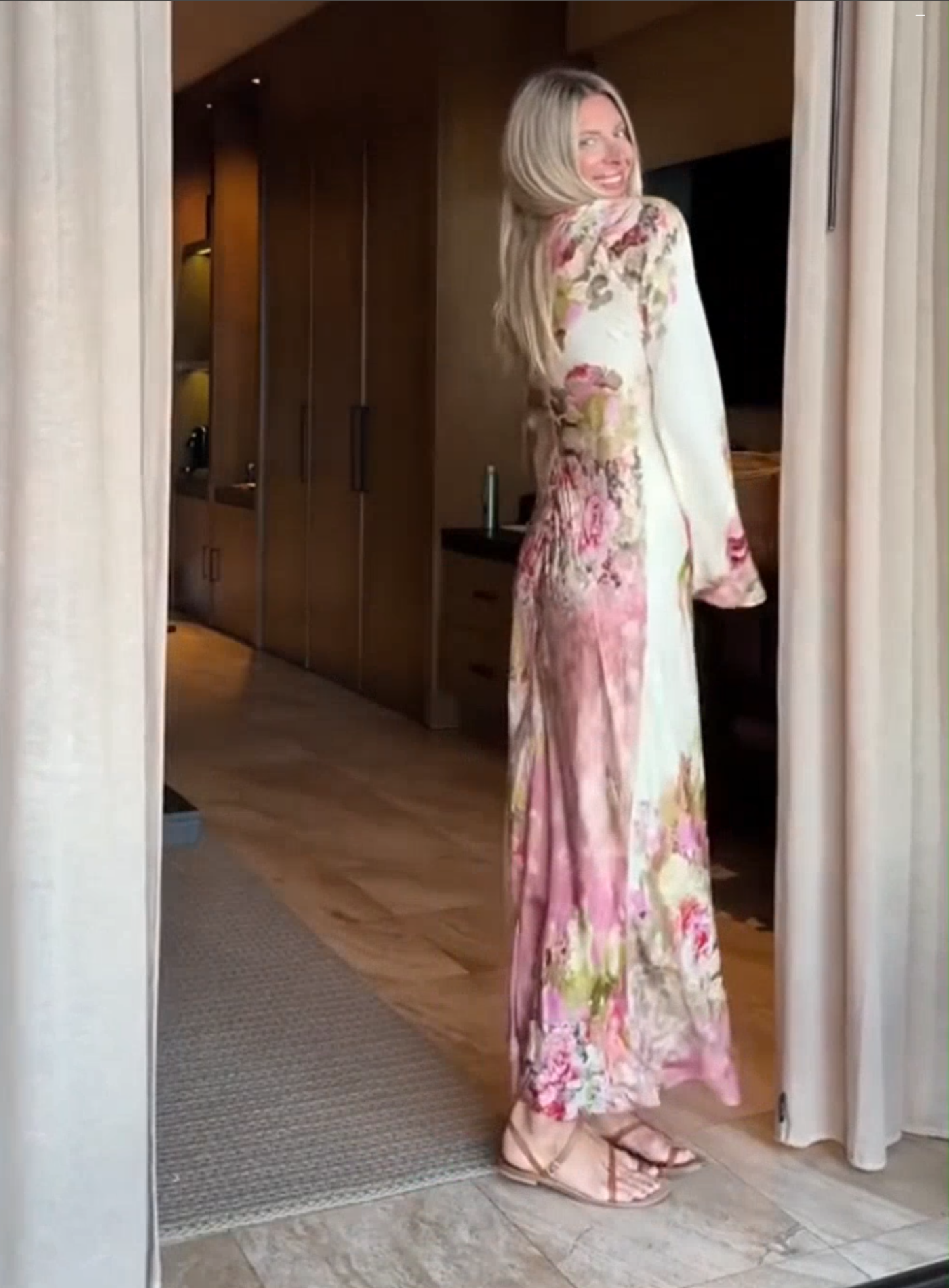 Liliana – Floral print – Maxi dress