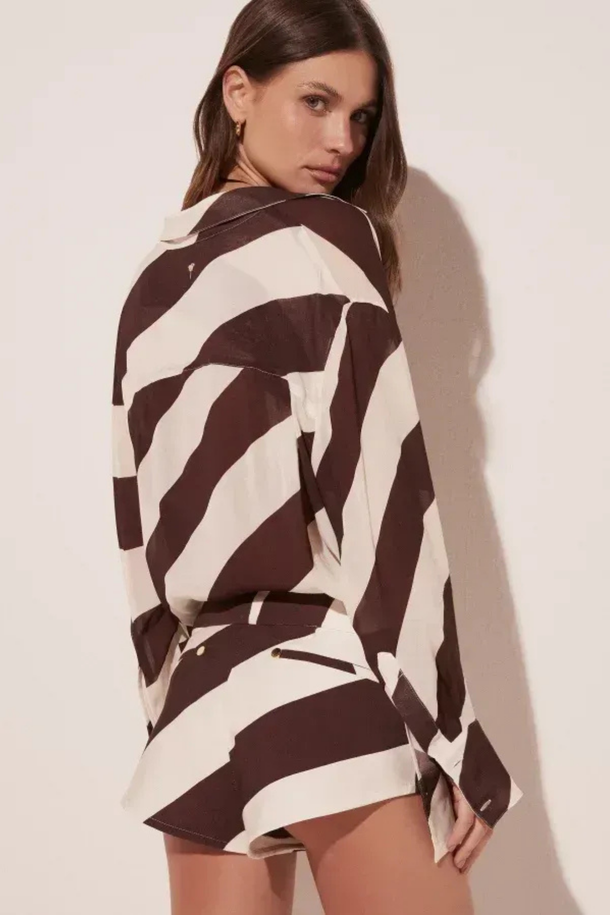 Zaviana – Bold stripe – Co-ord shirt and shorts set