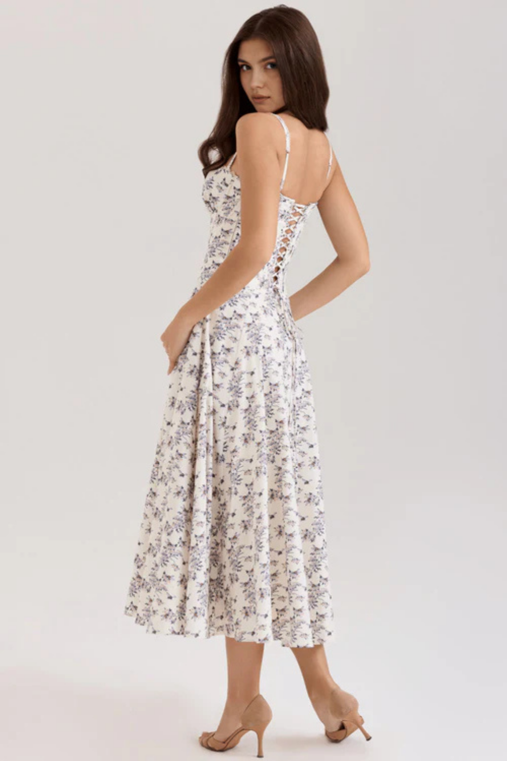 Seraphelle – Bustier bodice – Midi dress