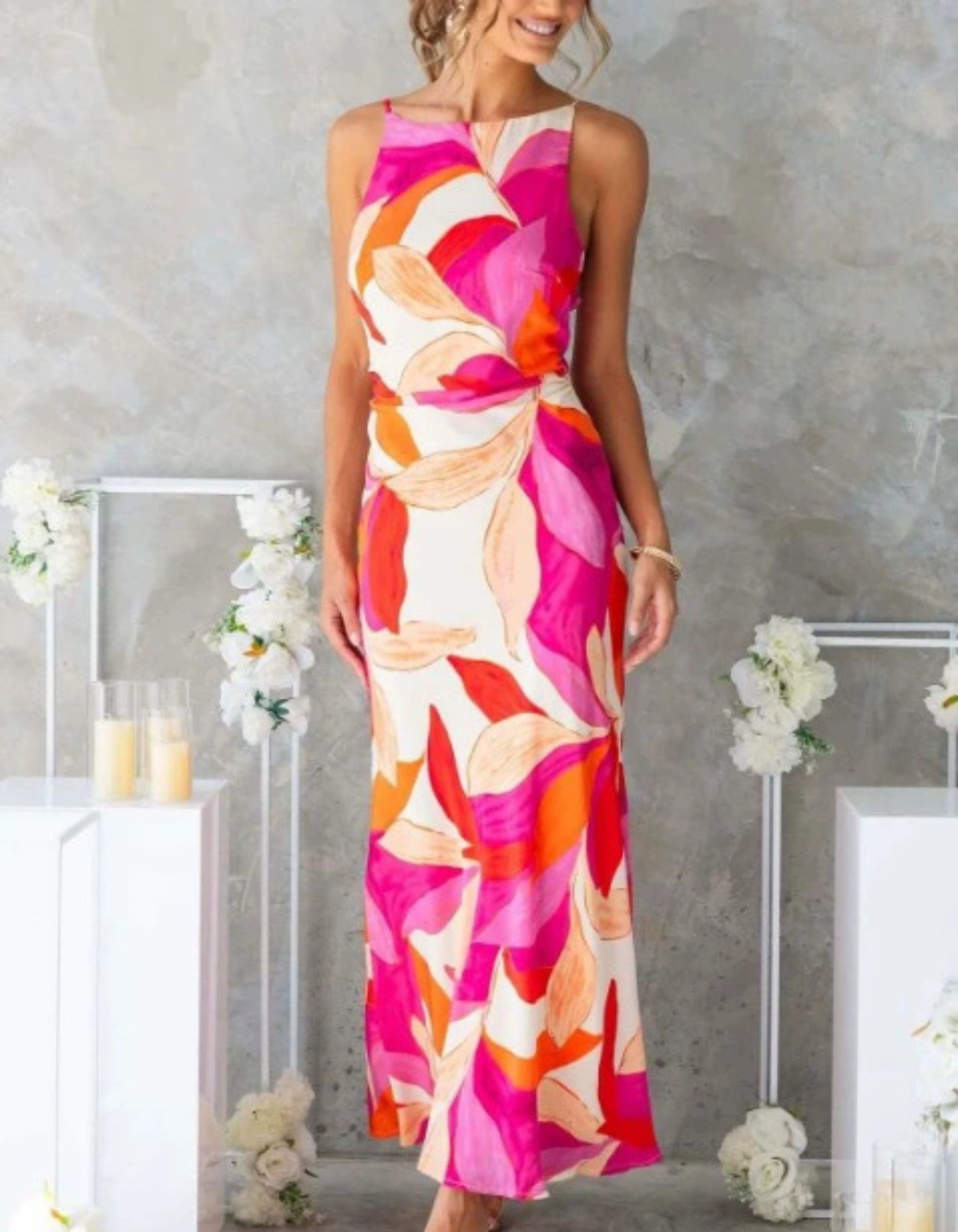 Lucie – Floral print – Maxi dress