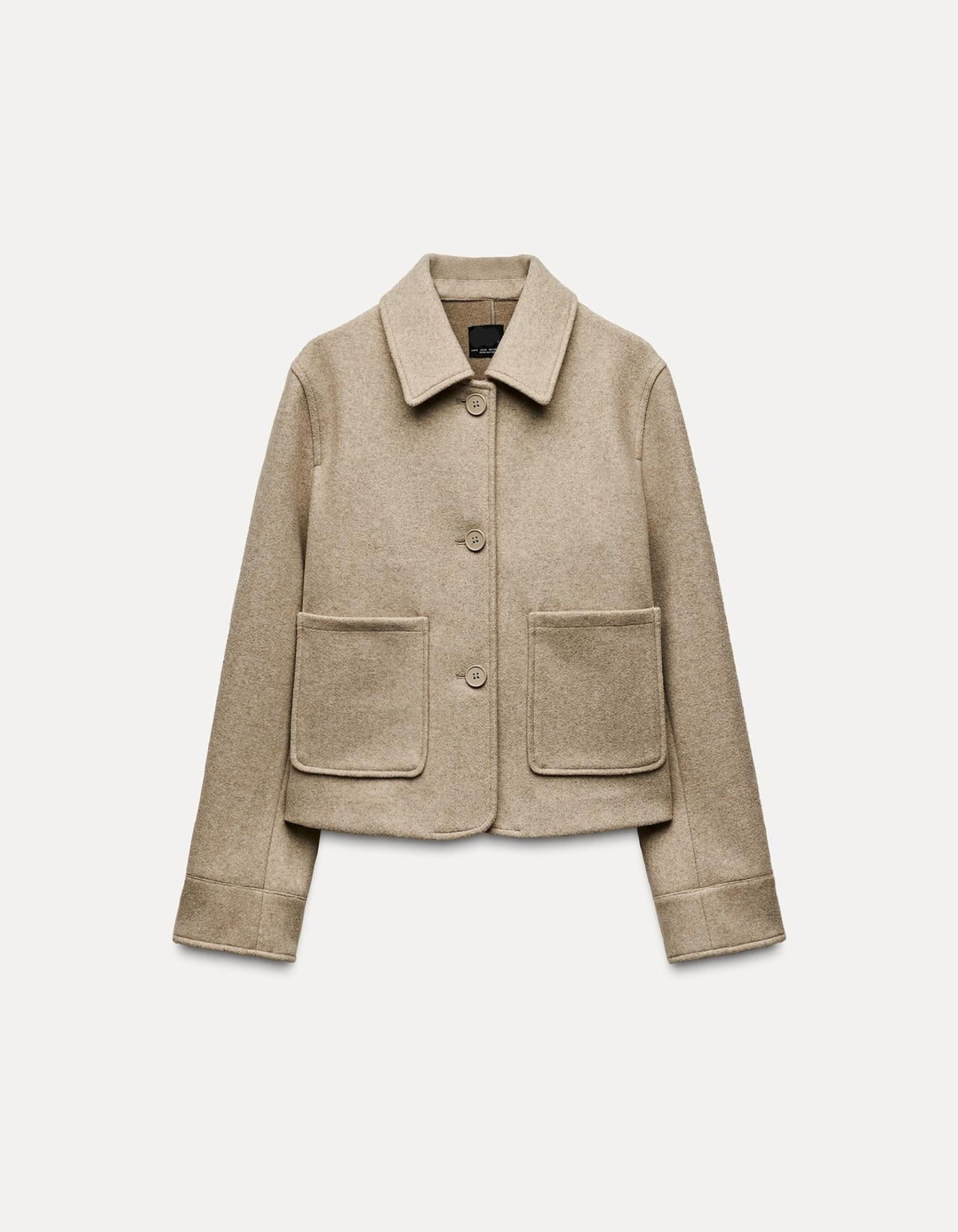 Lorivane – Minimal design – Cropped wool jacket