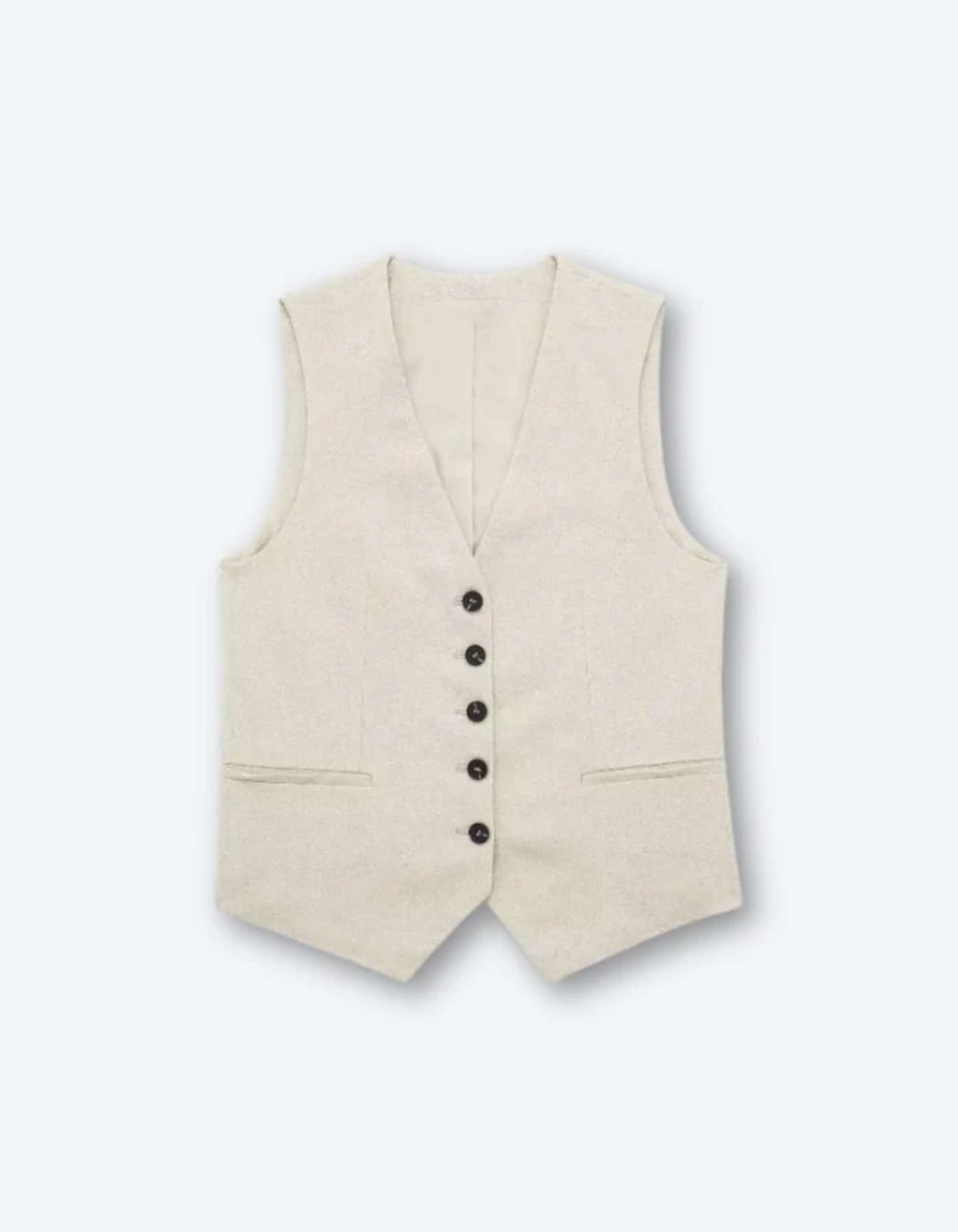 Luciana – Classic Button-Down - Mini Vest