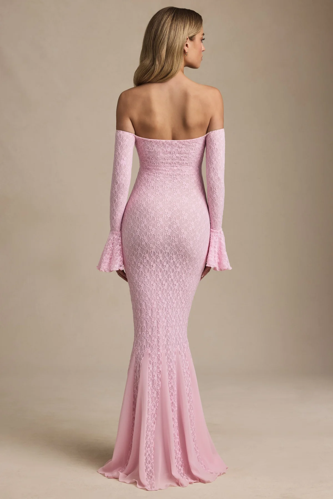 Miranna – Off-shoulder design – Mermaid gown