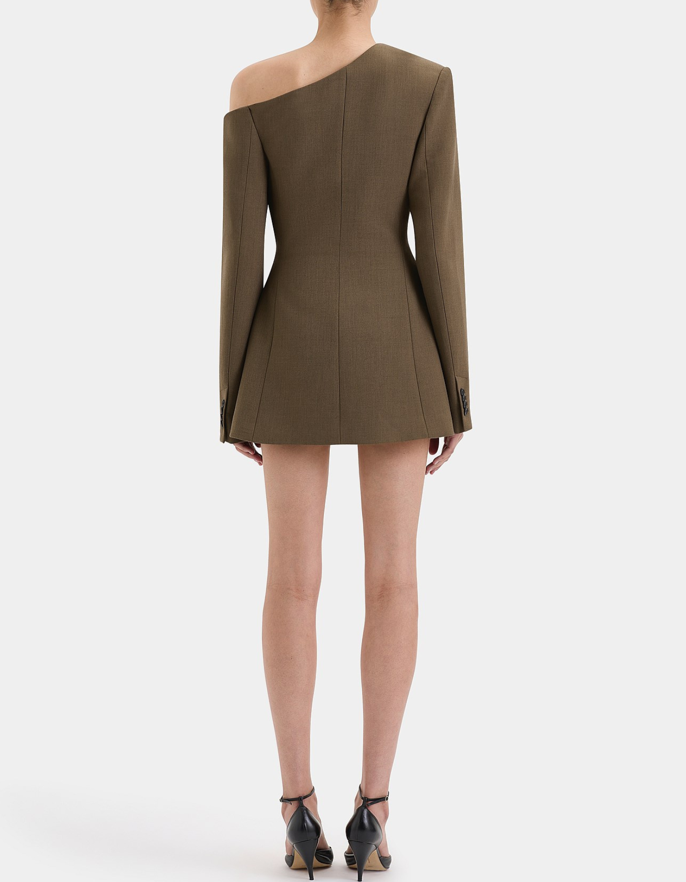 Valentine – Asymmetrical wrap design – Blazer dress
