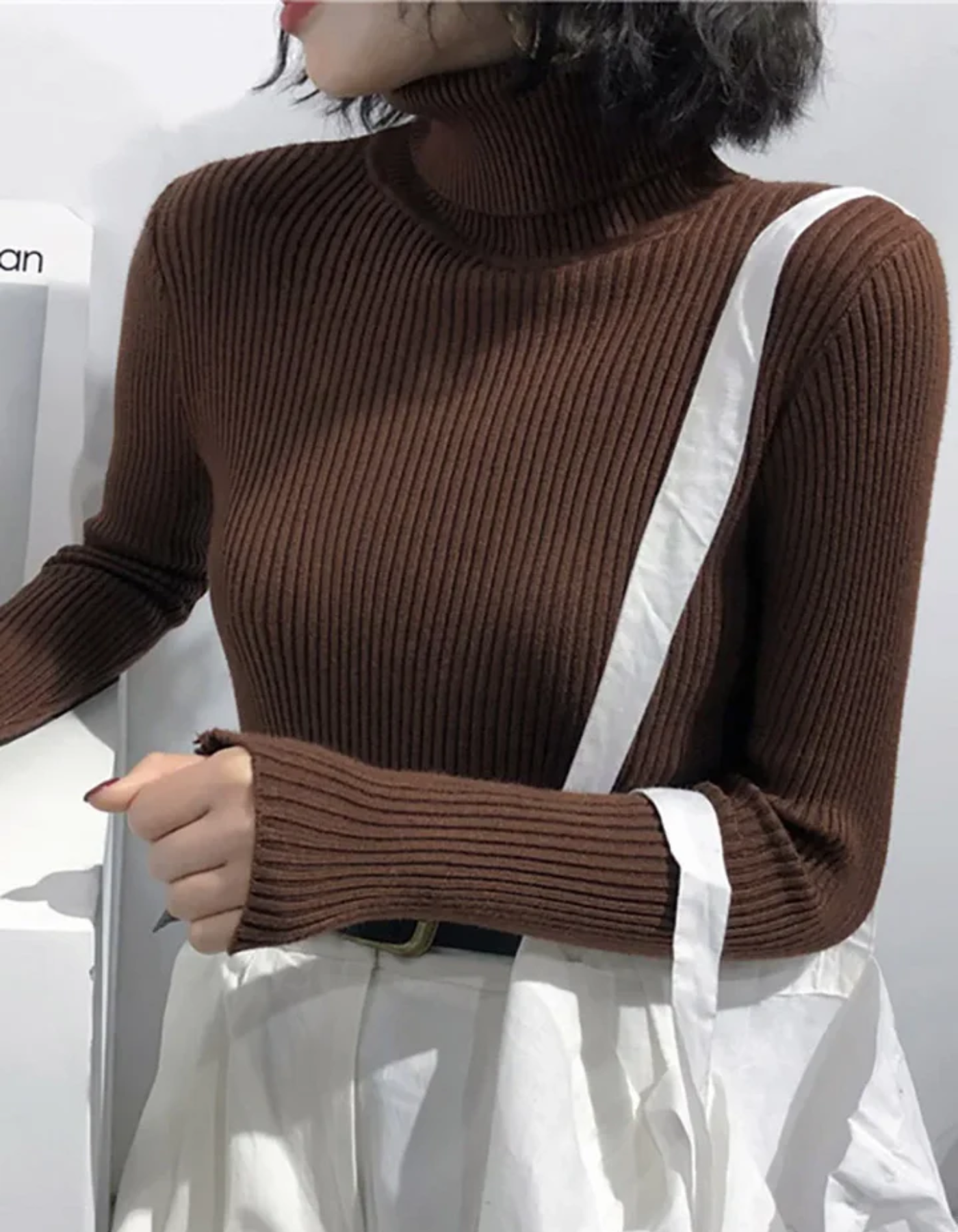 Zoe – Cozy fit – Turtleneck top