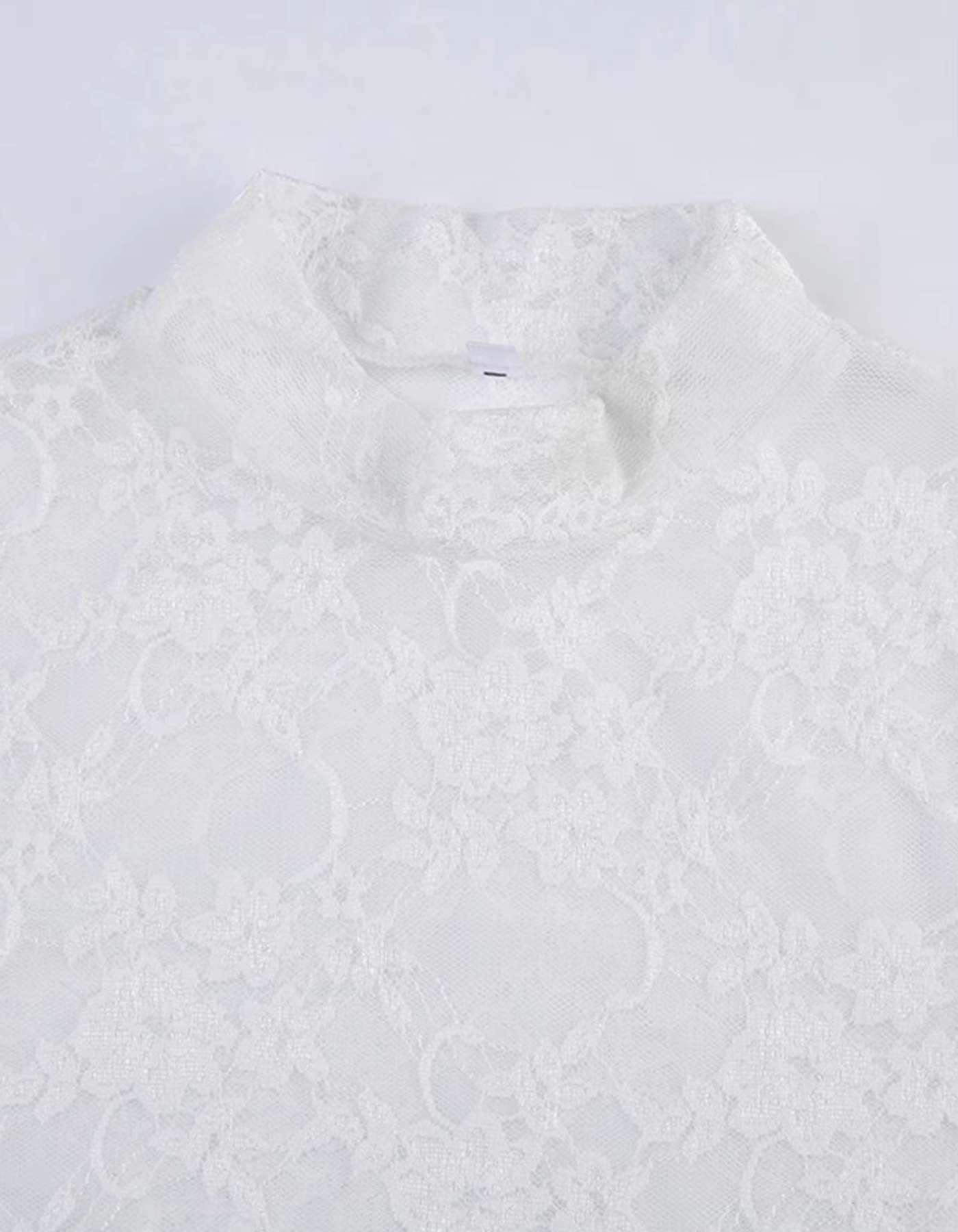 Celivette – Romantic sheer floral – Long sleeve top