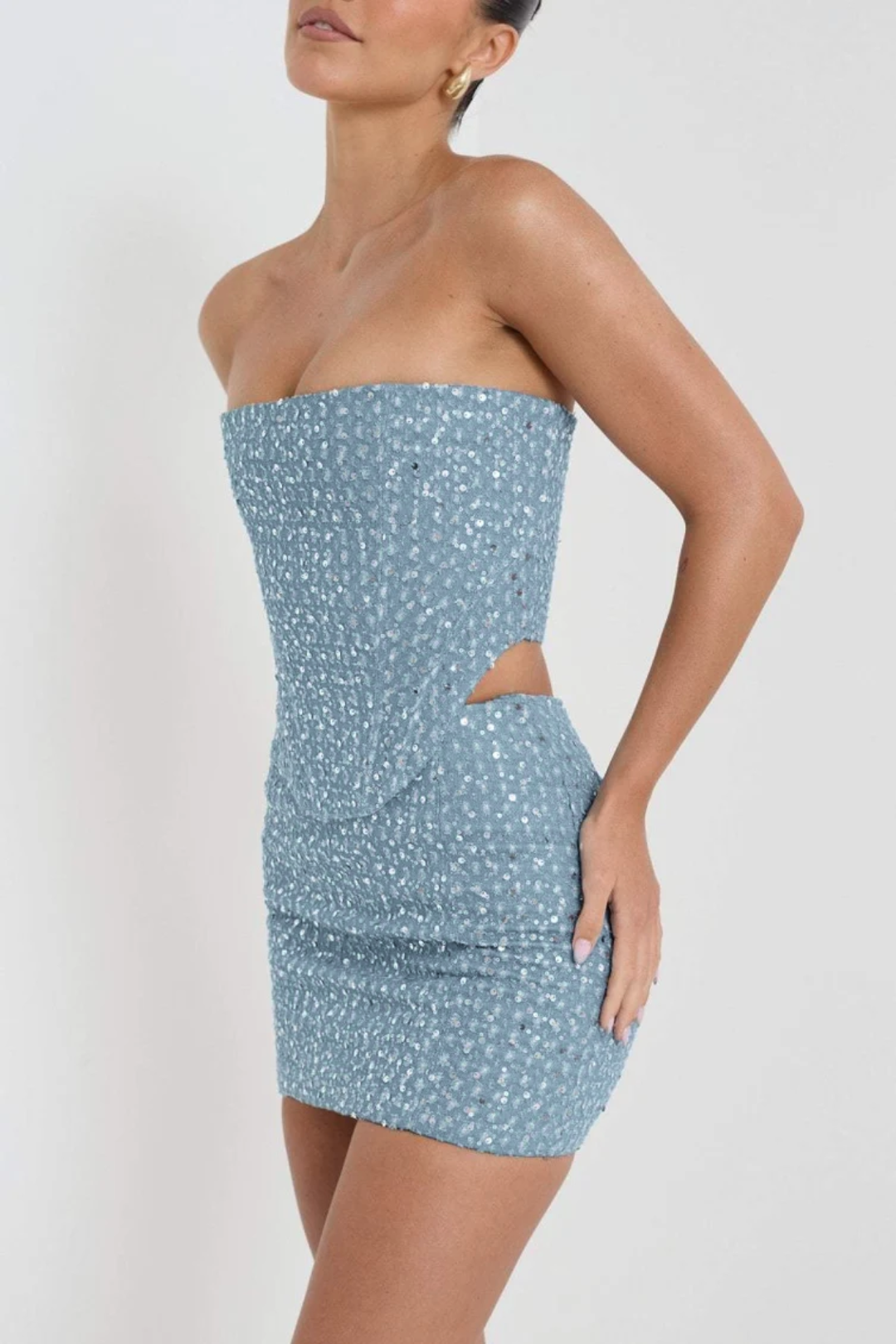 Jovanna – Sparkling allure – Top and skirt set