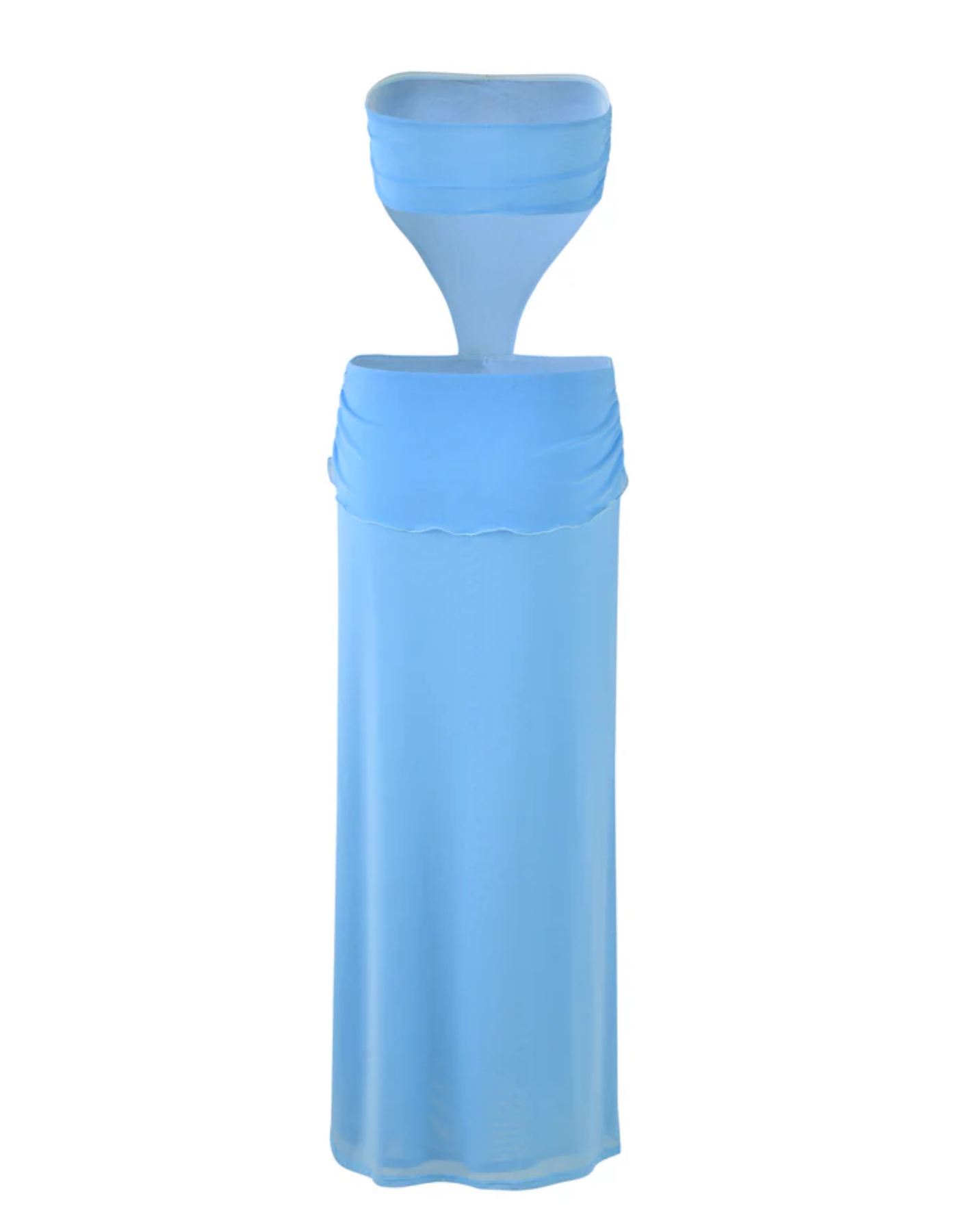 Verena – Draped detail – Cut-out maxi dress