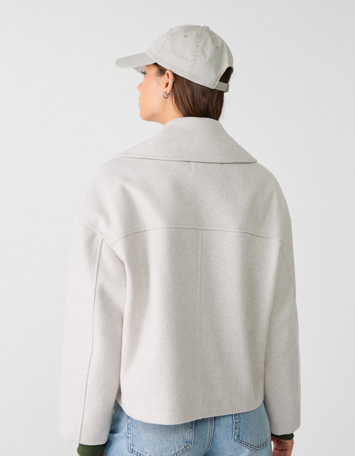 Marcelline – Double-breasted – Cropped pea coat