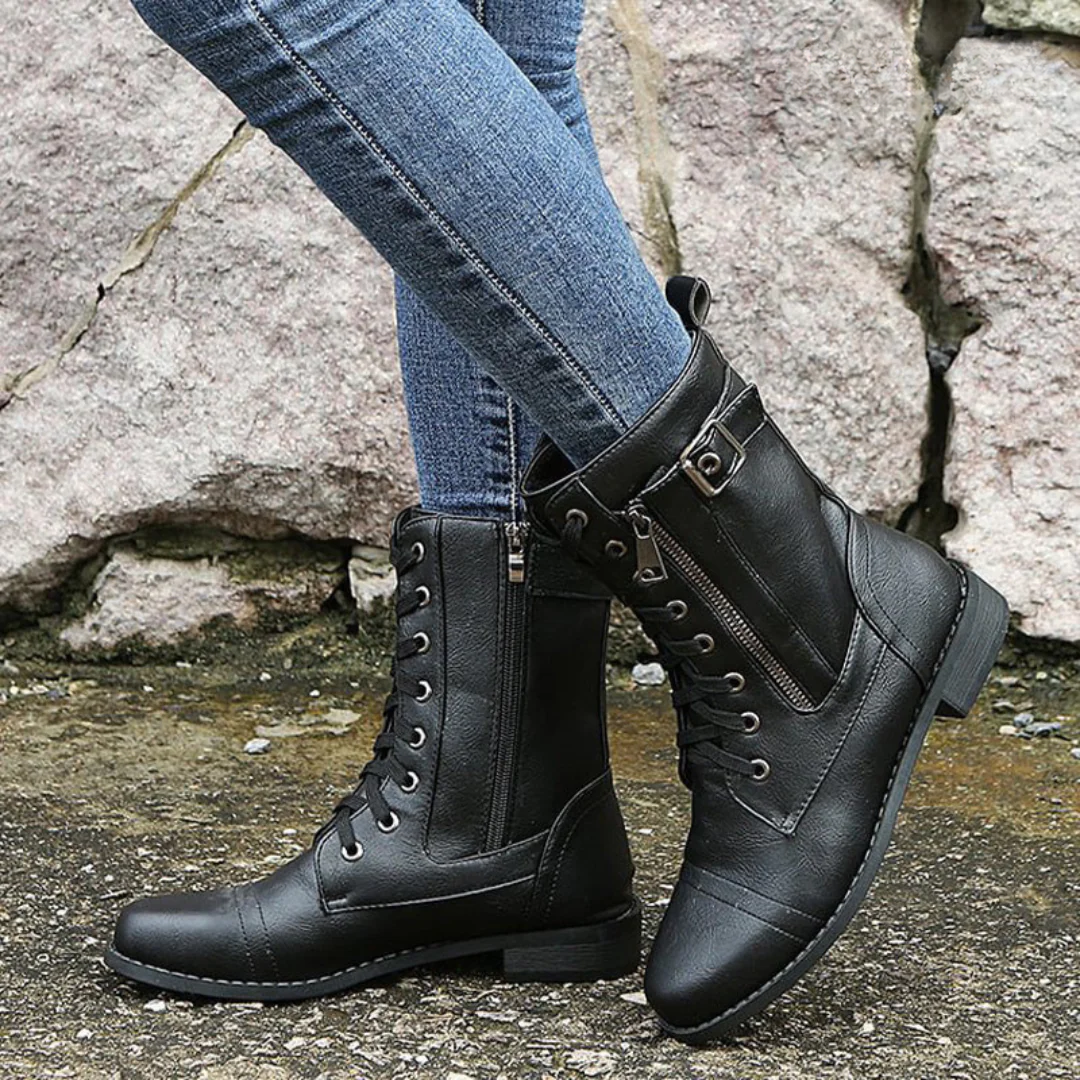Affy - Leather Boots