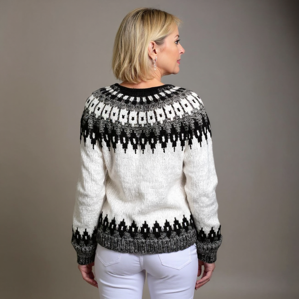 Alexa - Vintage Icelandic Cardigan