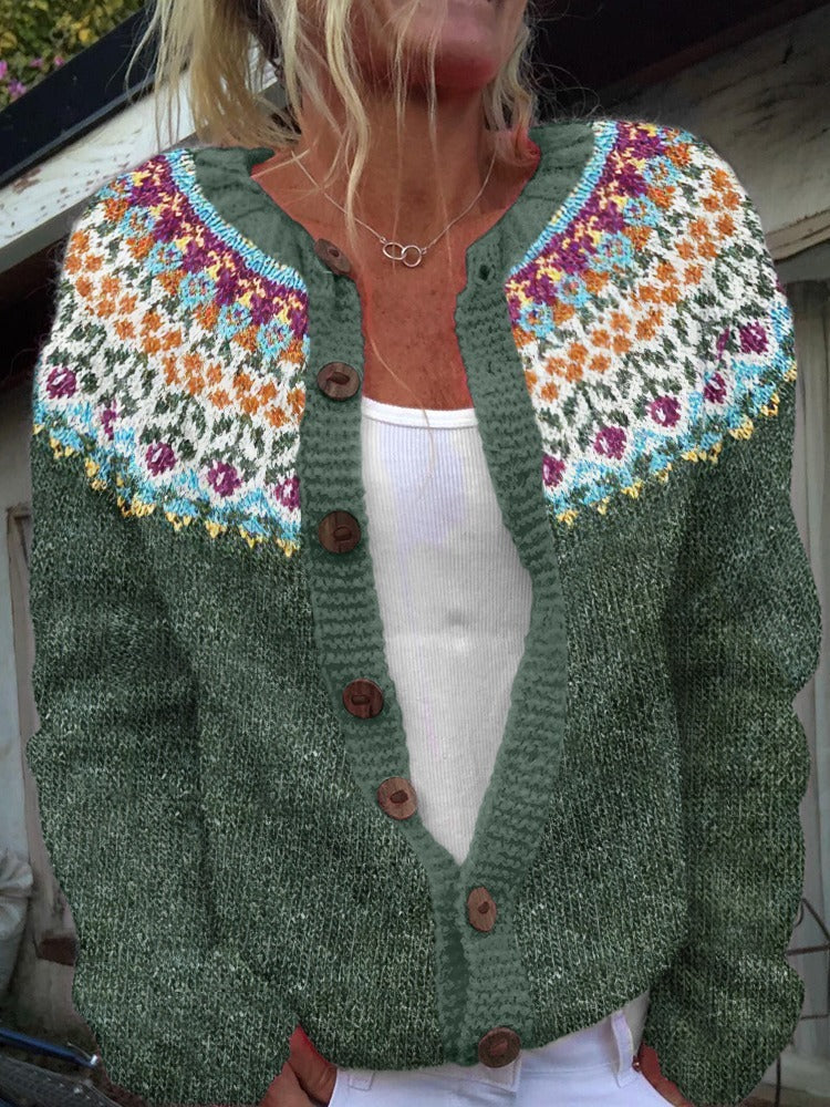 Alice - Vintage Icelandic Cardigan