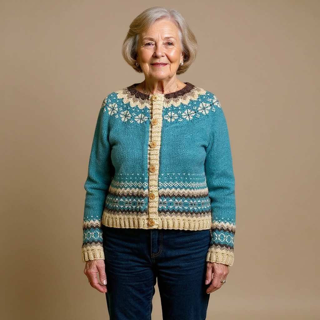 Allaira - Vintage Icelandic Cardigan