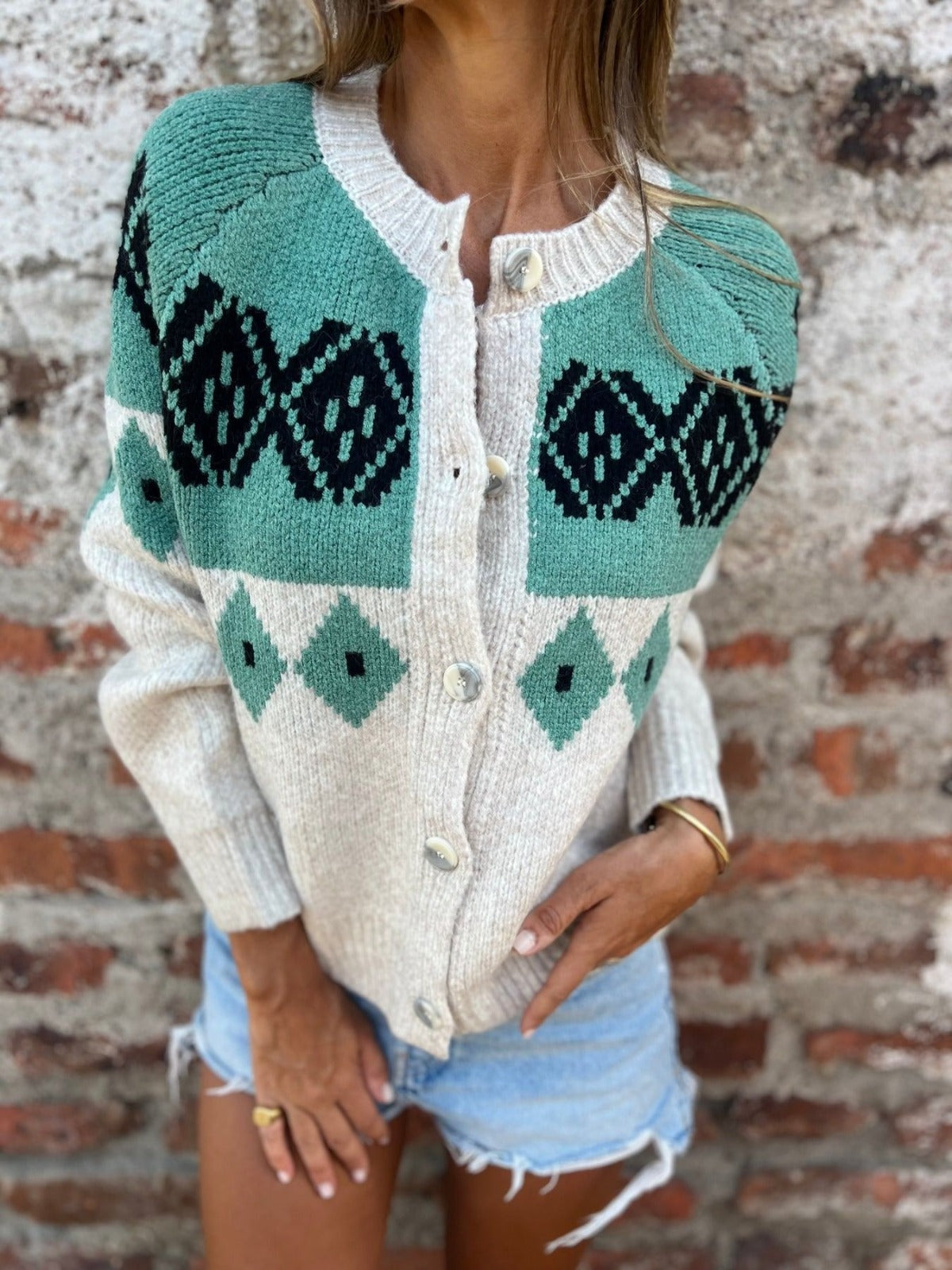 Allison - Vintage Icelandic Cardigan