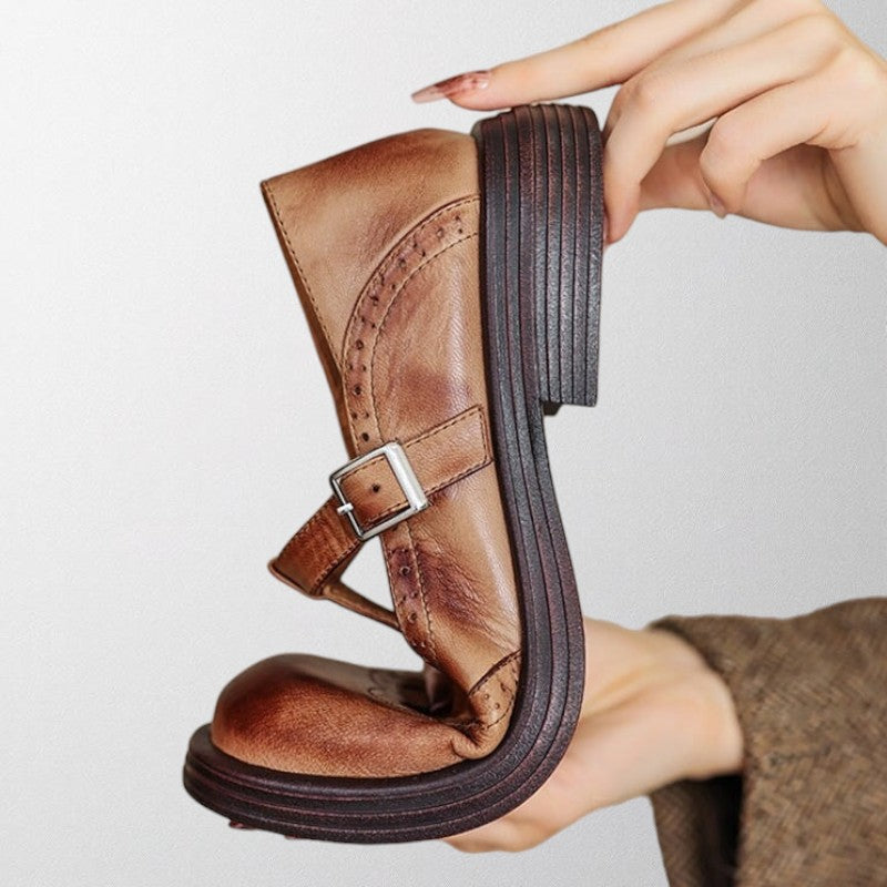 Amara - Elegant Leather Shoes