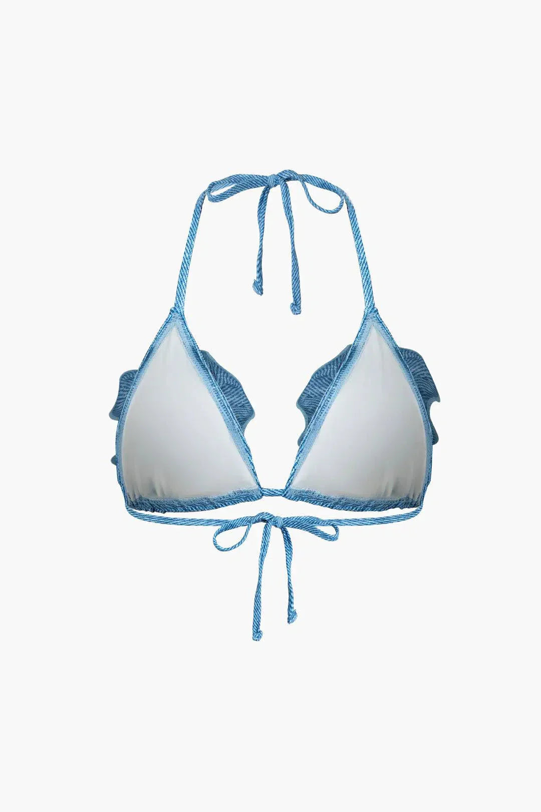 Aquaria – Bold design – Denim bikini set-10174711071047-Ivory Ombre