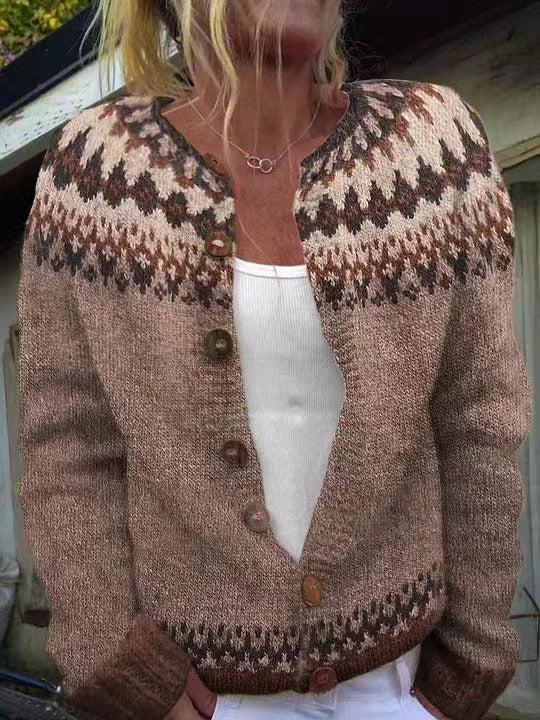 Ariana - Vintage Icelandic Cardigan