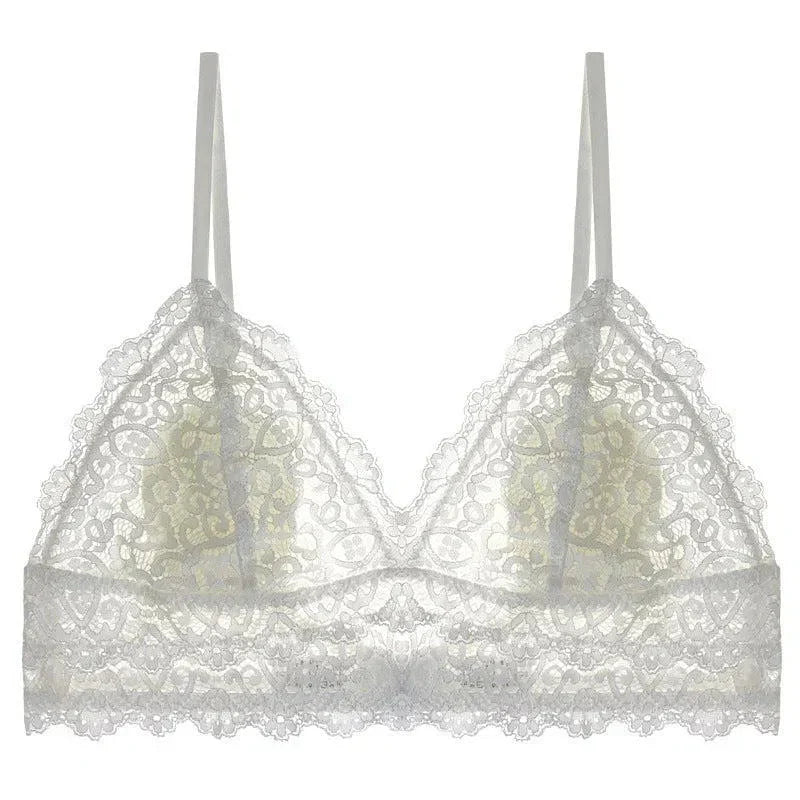 Avelia – Spaghetti strap lace – Bralette-10174862131527-Ivory Ombre