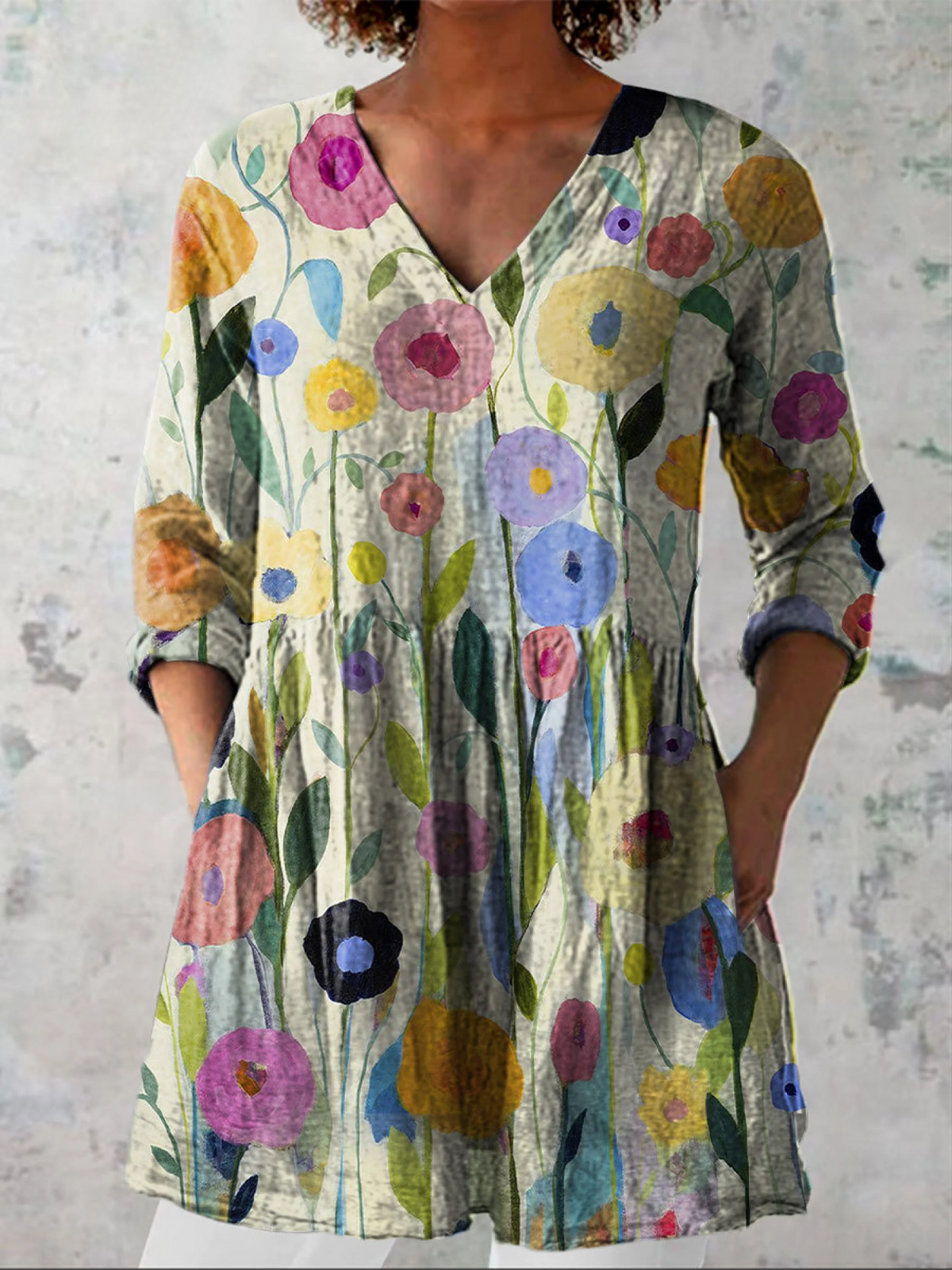 Blaire - V-Neck Shirt