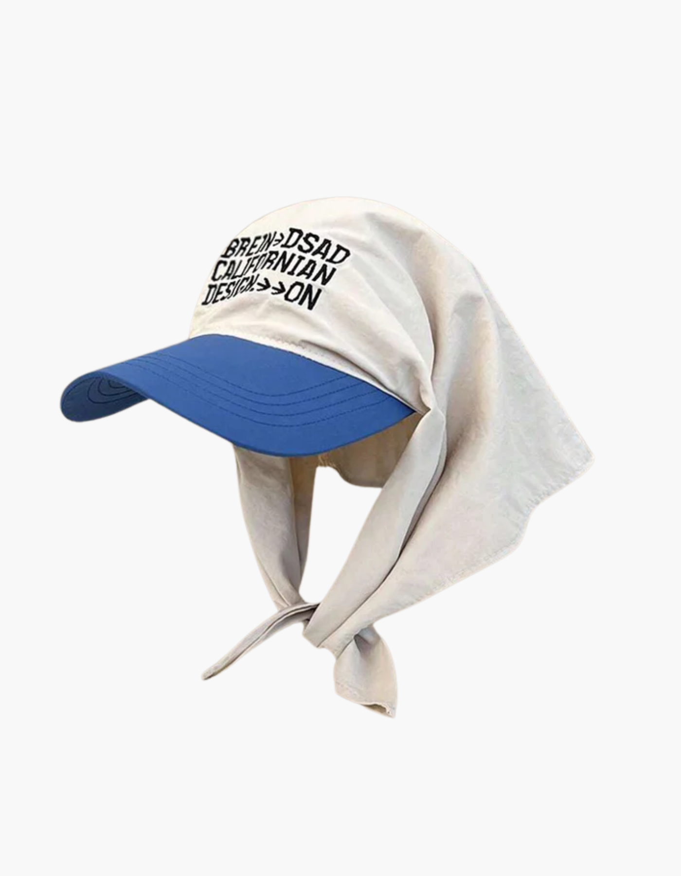 Calivento – Sunshield design – Tie-back baseball cap-10174850072903-Ivory Ombre