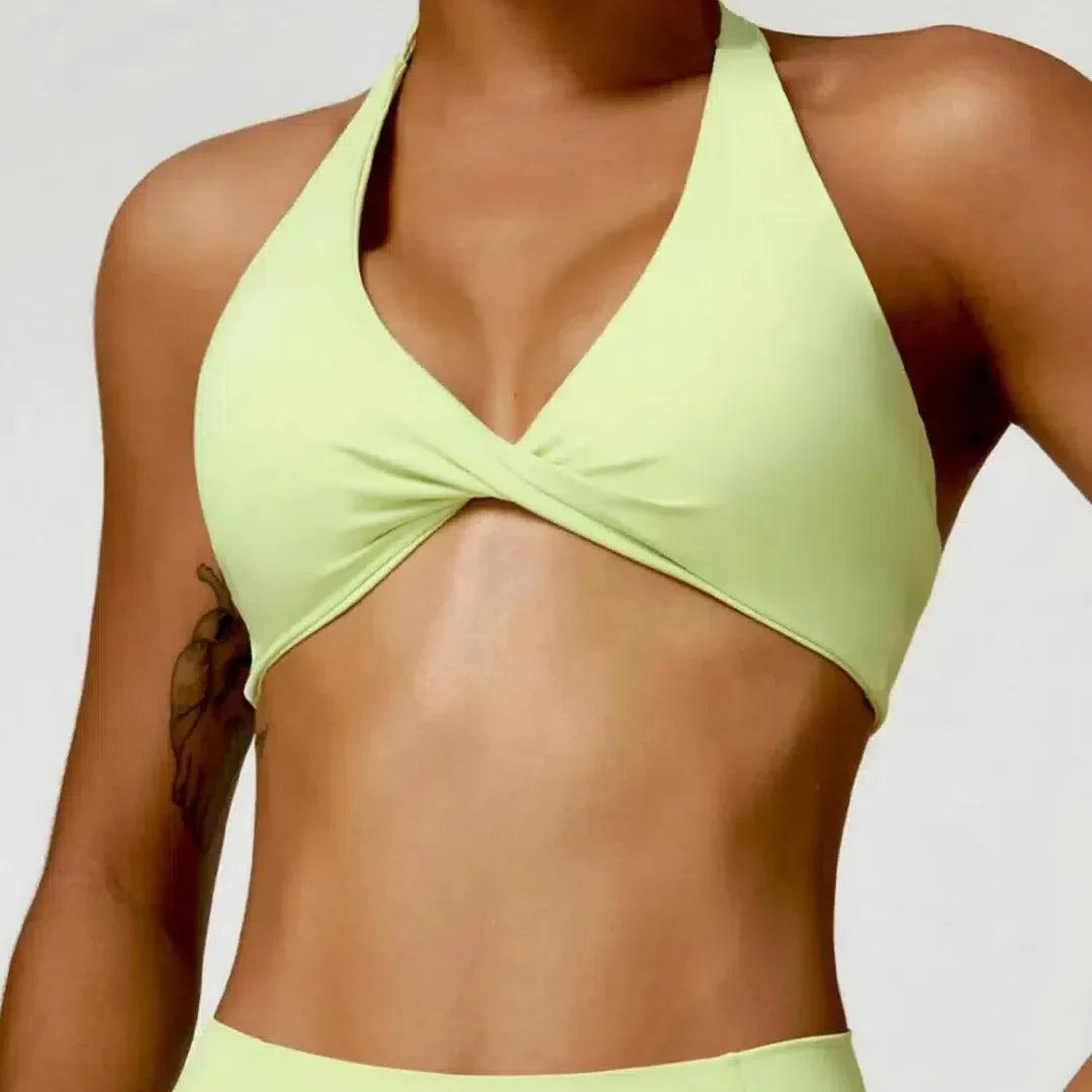 Cinzia – Vibrant Hues – Alluring Fitness Set-10174860558663-Ivory Ombre