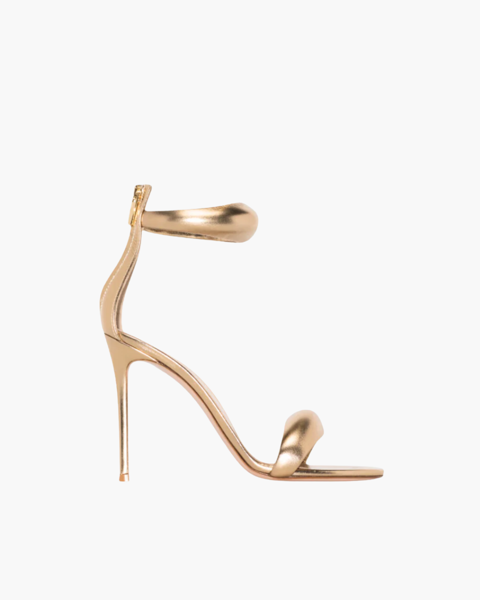 Clémence – Stiletto design – Puffy ankle strap heels-10174760321351-Ivory Ombre